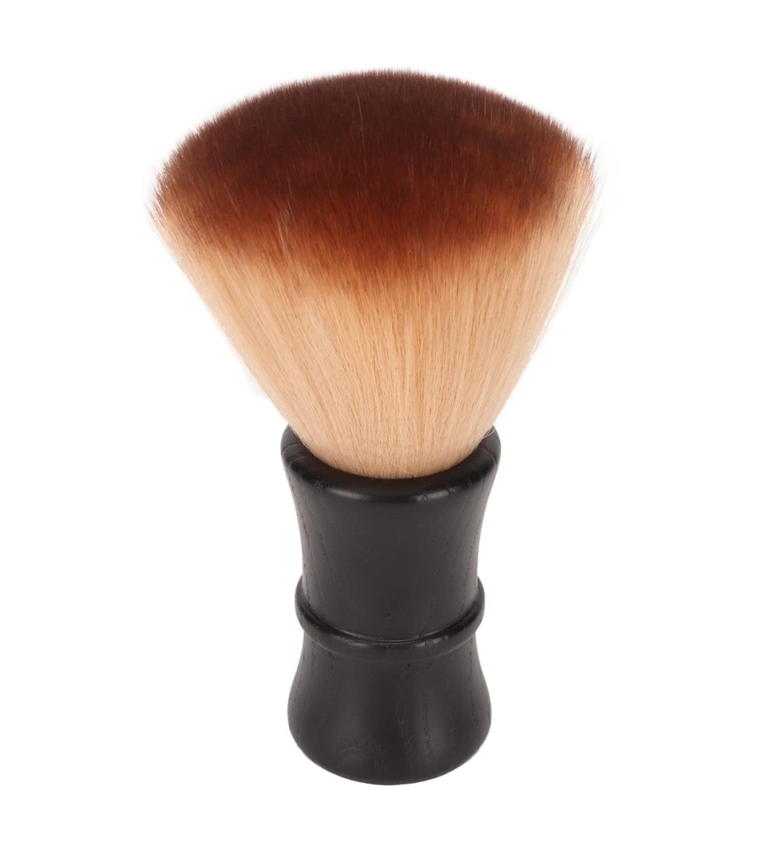 Eco-Friendly Barting Foam Brush - Compact Black Foam Brush with Skin-Friendly Handle for Men's Grooming at Home - Buy Online on GoSupps.com