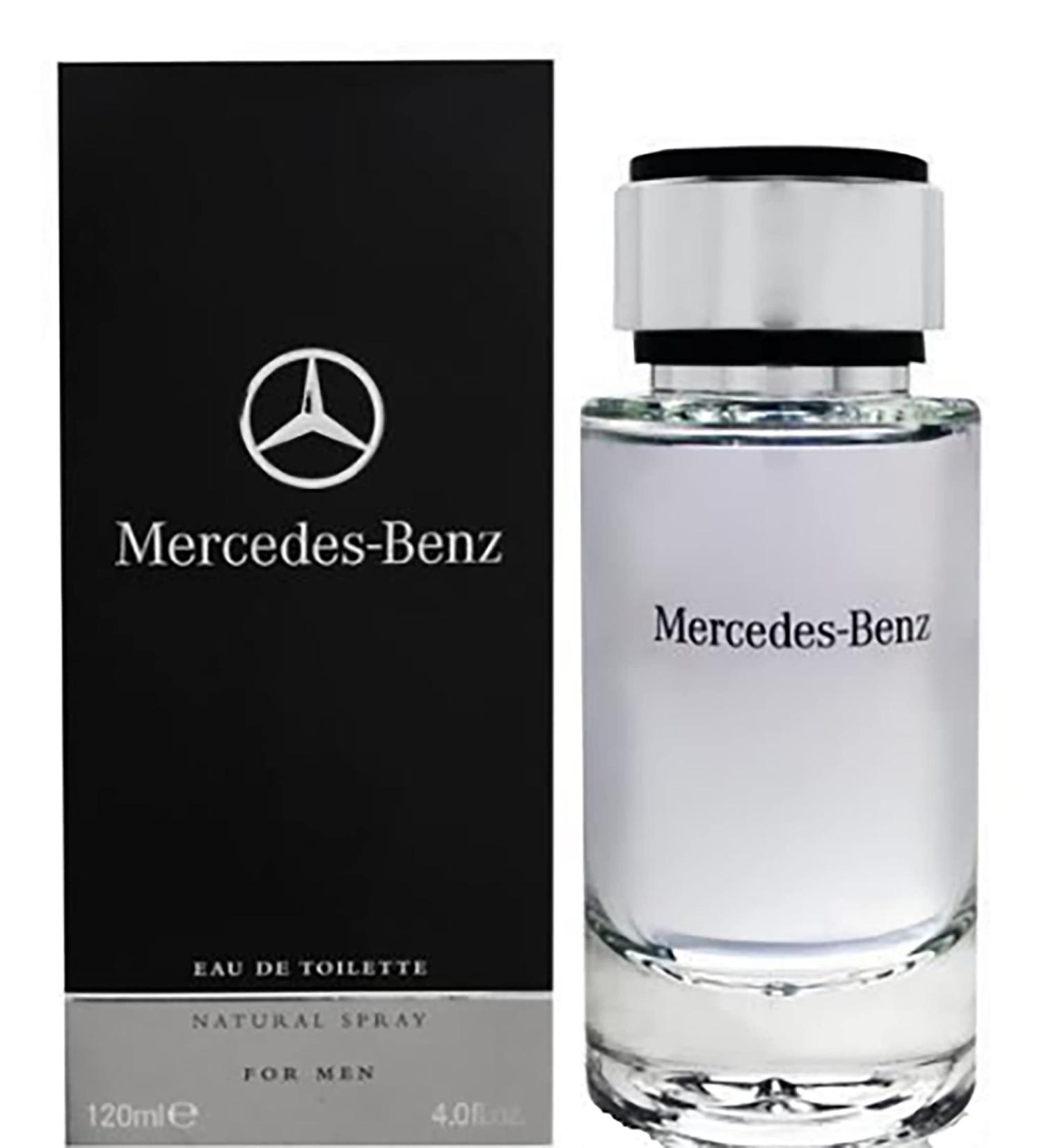 Mercedes-Benz For Men Eau De Toilette Spray - Elegant Woody Fragrance | Sensual Musky Notes - Original Luxury Scent - 4 OZ - Buy Online on GoSupps.com