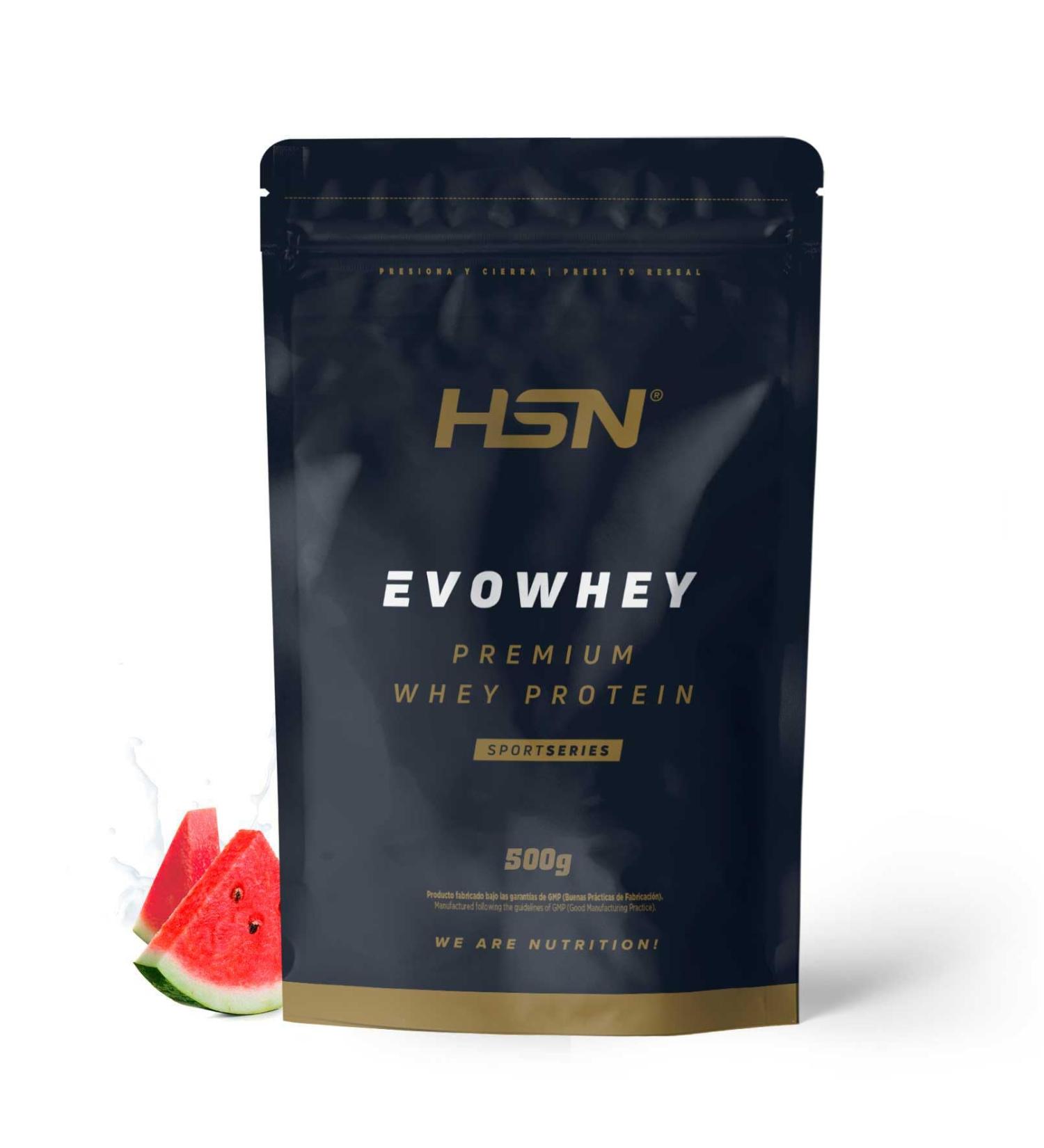  HSN HSN Evowhey Protein 2.0 Whey Protein Concentrate | Watermelon Flavor 500g 17 servings per container | Whey Protein Concentrate | Non-GMO Vegetarian Gluten and Soy Free - Buy Online on GoSupps.com