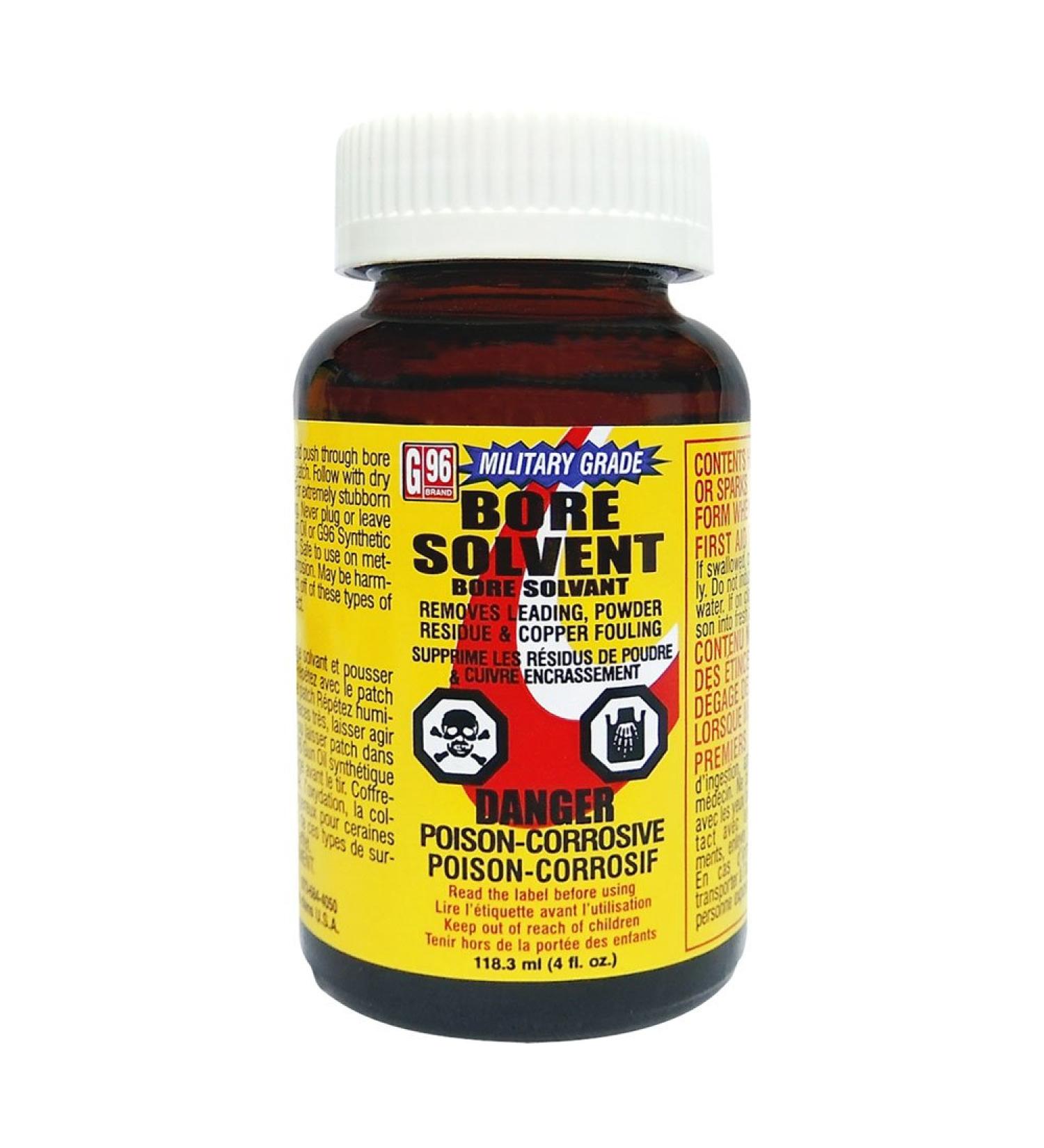 G96 Military Grade Bore Solvent 4Oz