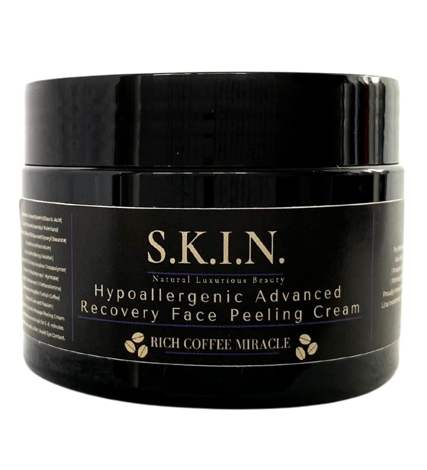 Hypoallergenic Premium Advanced Recovery Face Peeling Cream | 4oz | S.K.I.N. | International Shipping Available - Revitalize Your Skin Today - Buy Online on GoSupps.com
