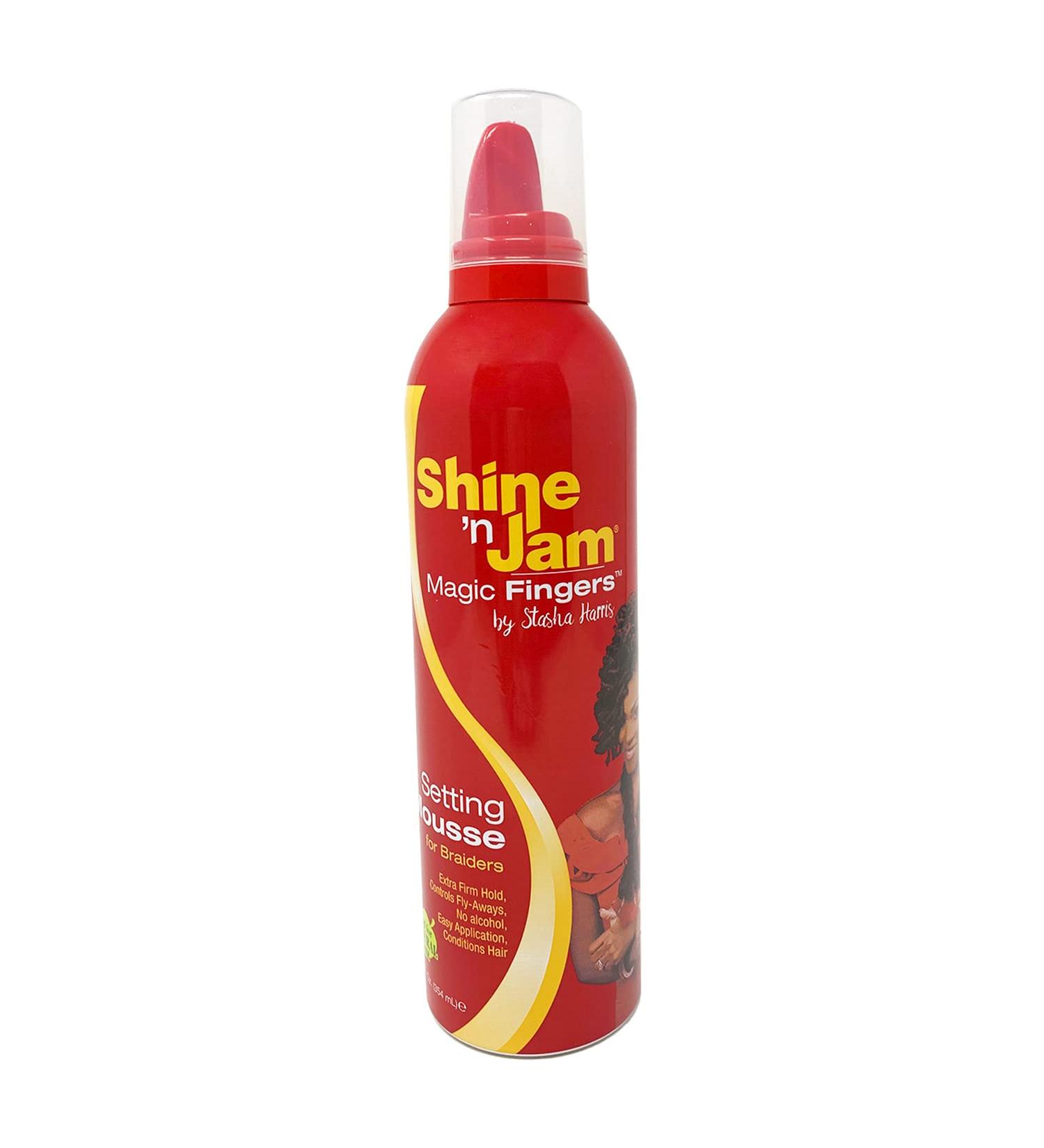 Buy Ampro Shine-N-Jam Magic Fingers Setting Mousse for Braiders | International Shipping Available - Buy Online on GoSupps.com