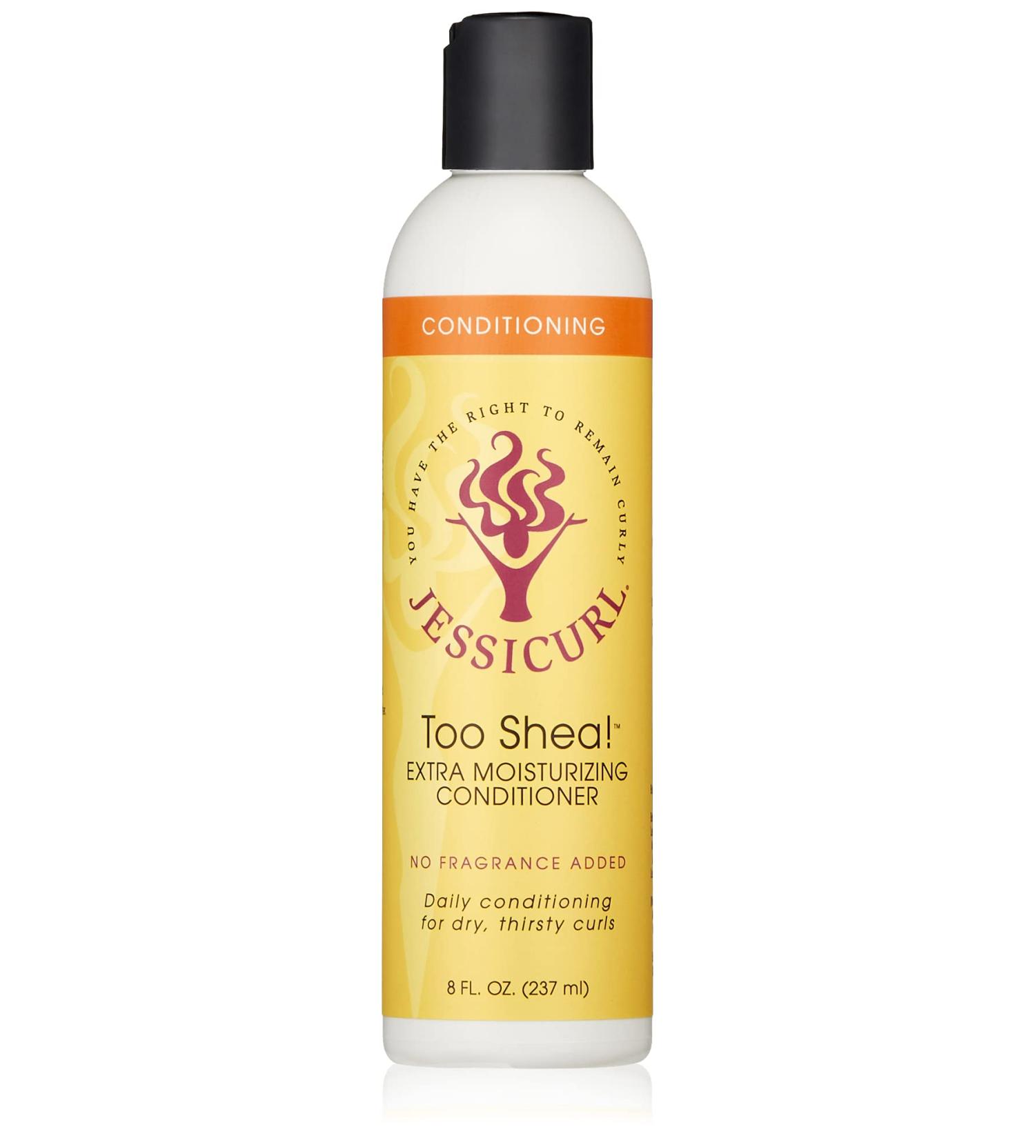 Jessicurl Too Shea! Extra Moisturizing Conditioner - 8 Fl Oz - Leave-In Conditioner for Curly Hair - Anti-Frizz, Fragrance-Free - Buy Online on GoSupps.com