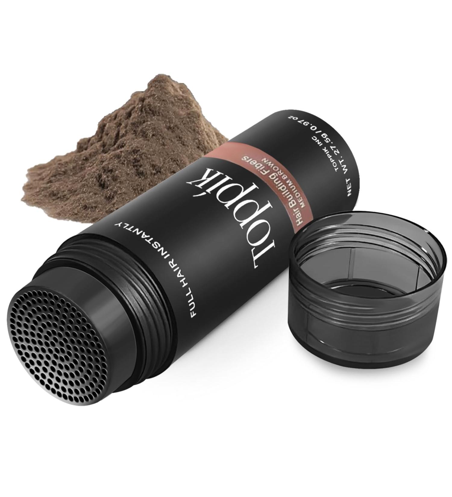 Buy Medium Brown Hair Scatter for Full Dense Look | Hair Compression Solution 27.5g - Buy Online on GoSupps.com