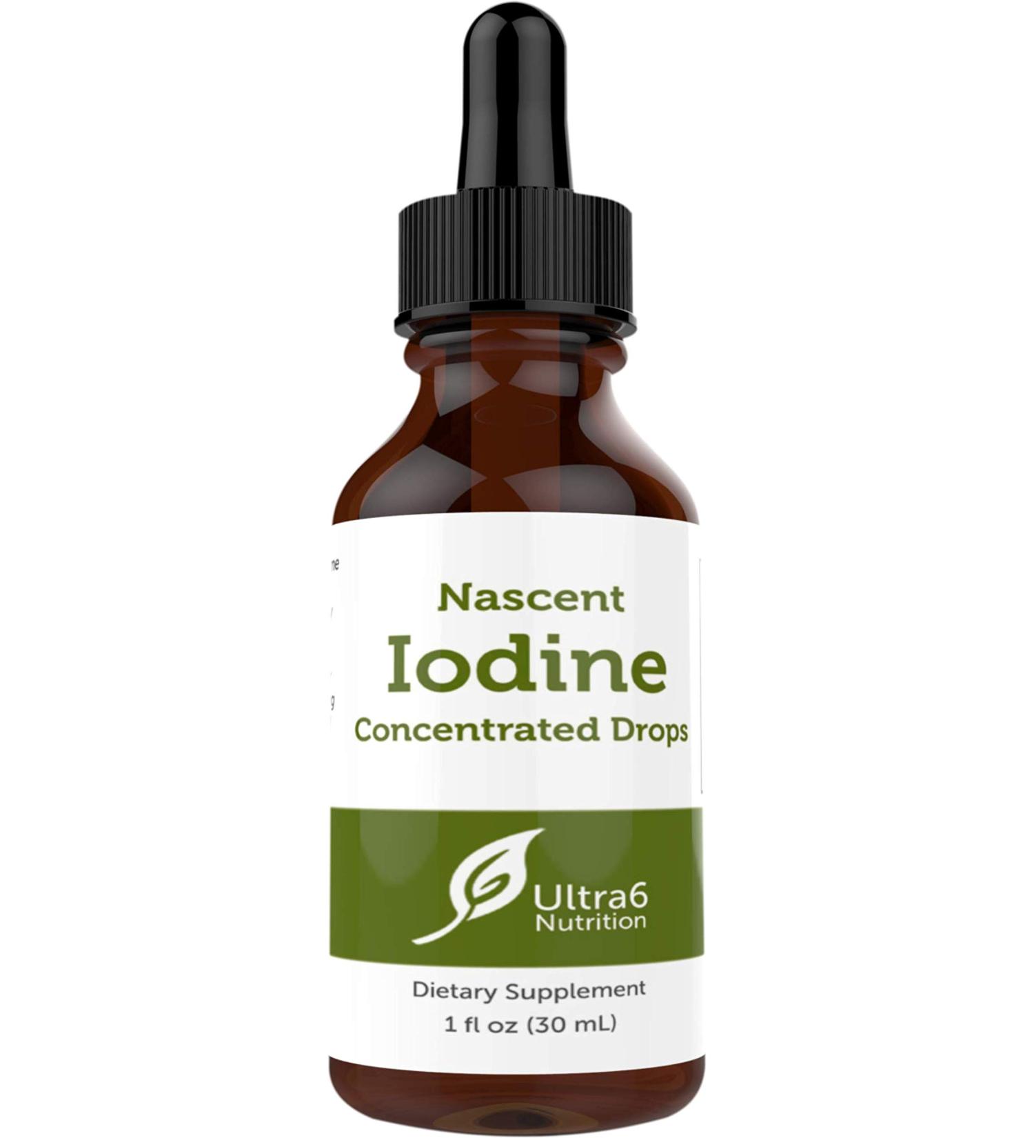 Nascent Iodine Drops for Thyroid Support | Complete Supplement - Buy Online on GoSupps.com