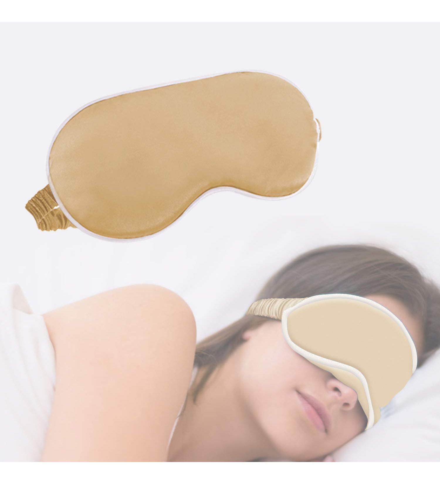 Anti-Aging Sleep Mask with Copper Ion Technology | Elastic Eye Mask for Men & Women | Reduces Puffiness & Rejuvenates Skin - Buy Online on GoSupps.com