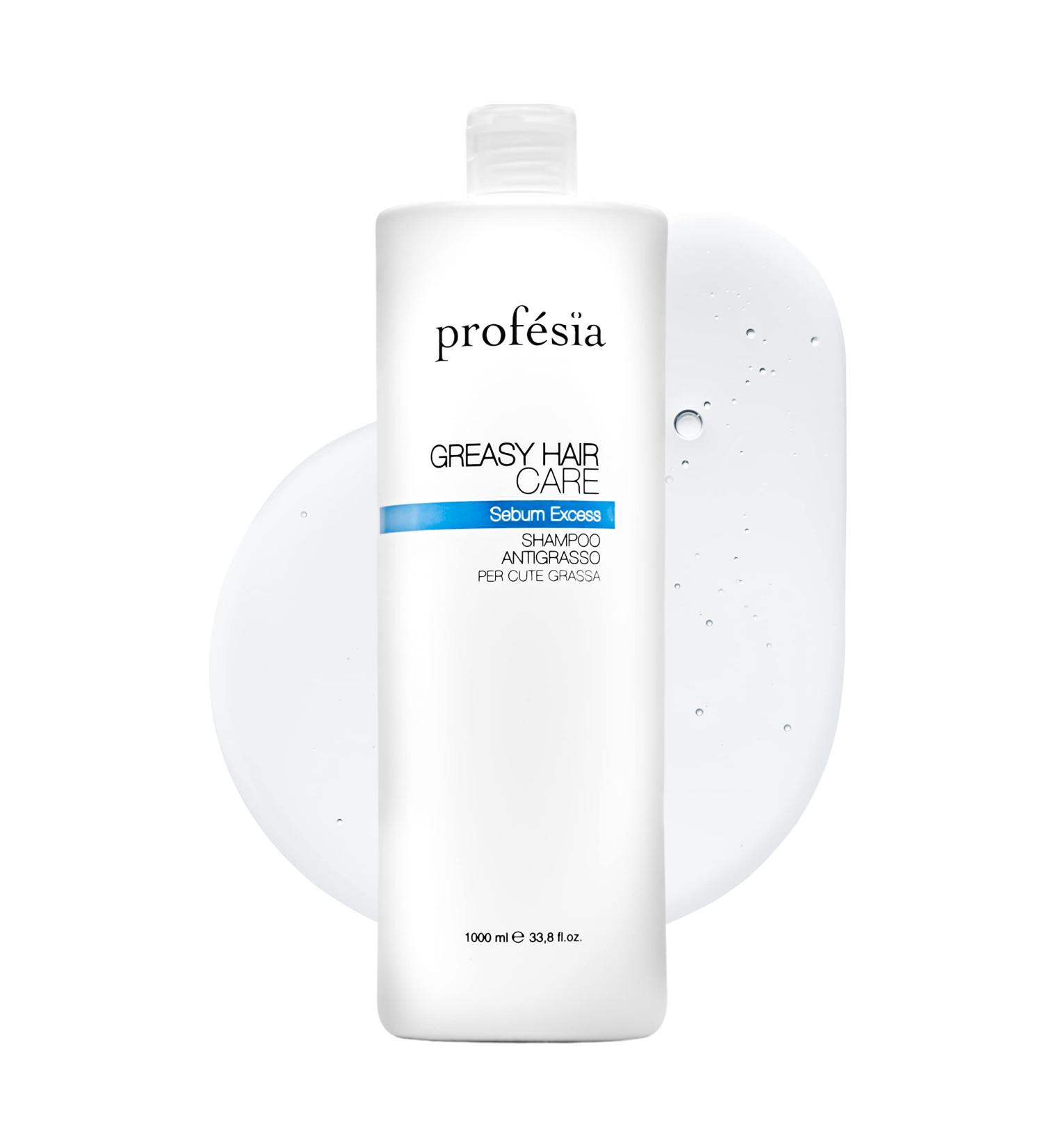  Profesia PROFESIA Shampoo for oily hair 1000 ml gentle shampoo professional rebalancing shampoo oily hair anti-sebum and anti-grease treatment sebum-regulating shampoo - Buy Online on GoSupps.com