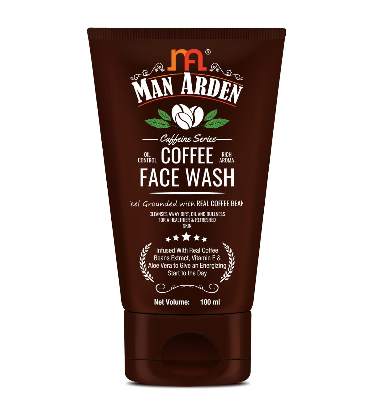 Coffee Face Wash - Natural & Organic | No Parabens Sulphates Silicones - 100mL - Shop Internationally - Buy Online on GoSupps.com
