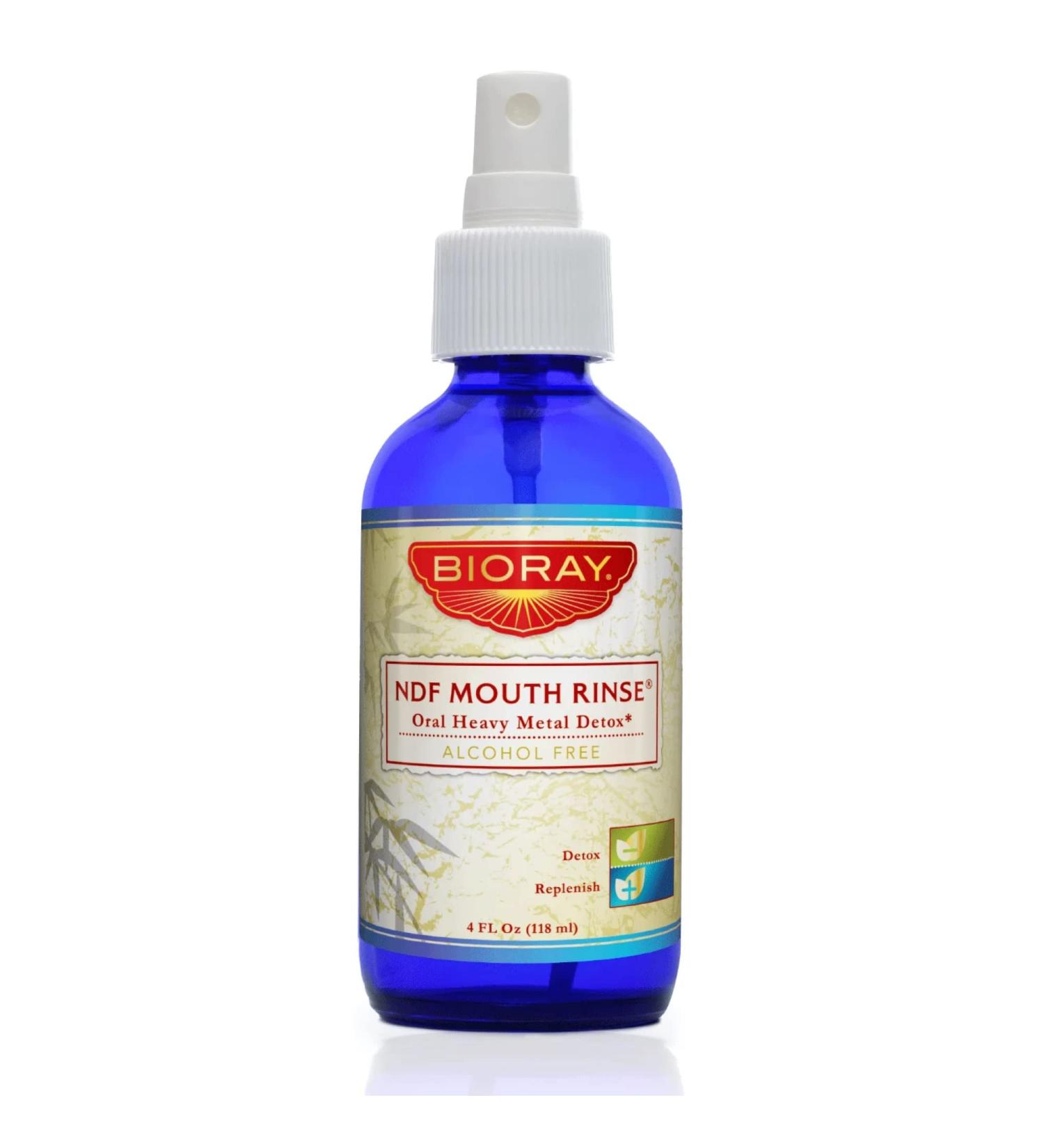 Buy BIORAY Professional NDF Mouth Rinse - Alcohol-Free Safe with Amalgam Fillings - Non-GMO Vegetarian Gluten Free - Ships Internationally - Buy Online on GoSupps.com