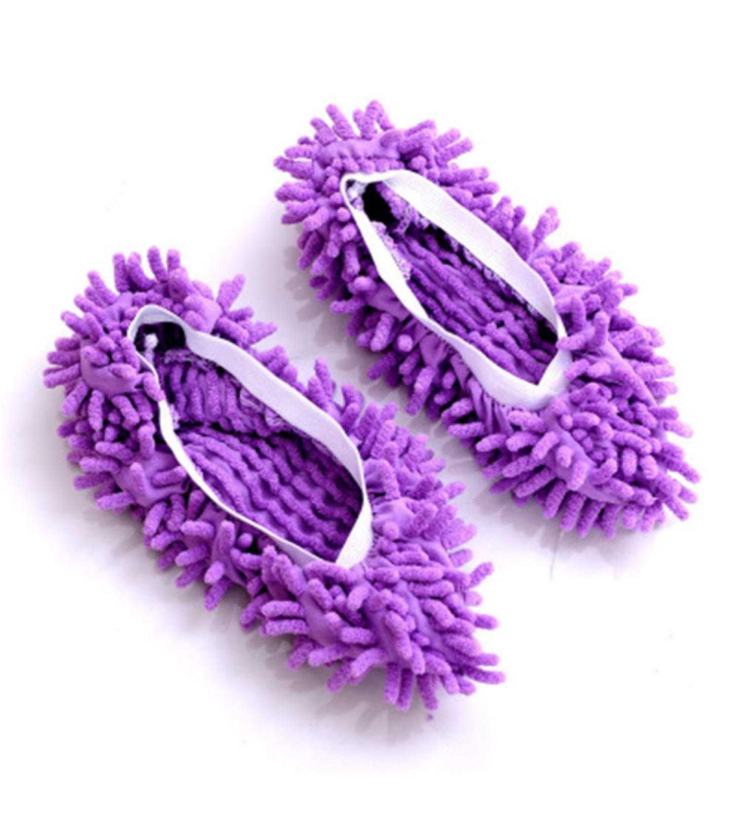 Mop Slippers Shoes Cover Multi Function Dust Floor Home Cleaning Mopping Shoes Soft Washable Reusable Slippers Floor Cleaning Shoes for Bathroom Office Kitchen House Cleaning Superior Quality and Creative - Buy Online on GoSupps.com