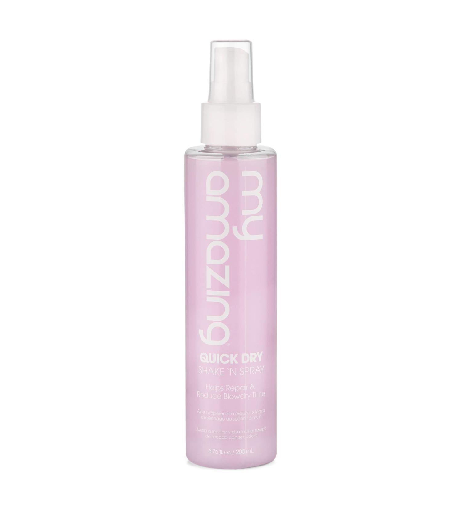 Quick Dry Heat Protecting Styling Spray for All Hair Types - Premium Frizz Control - Reduced Dry Time - Unisex - Clear - 6.76 Fl Oz - Buy Online on GoSupps.com