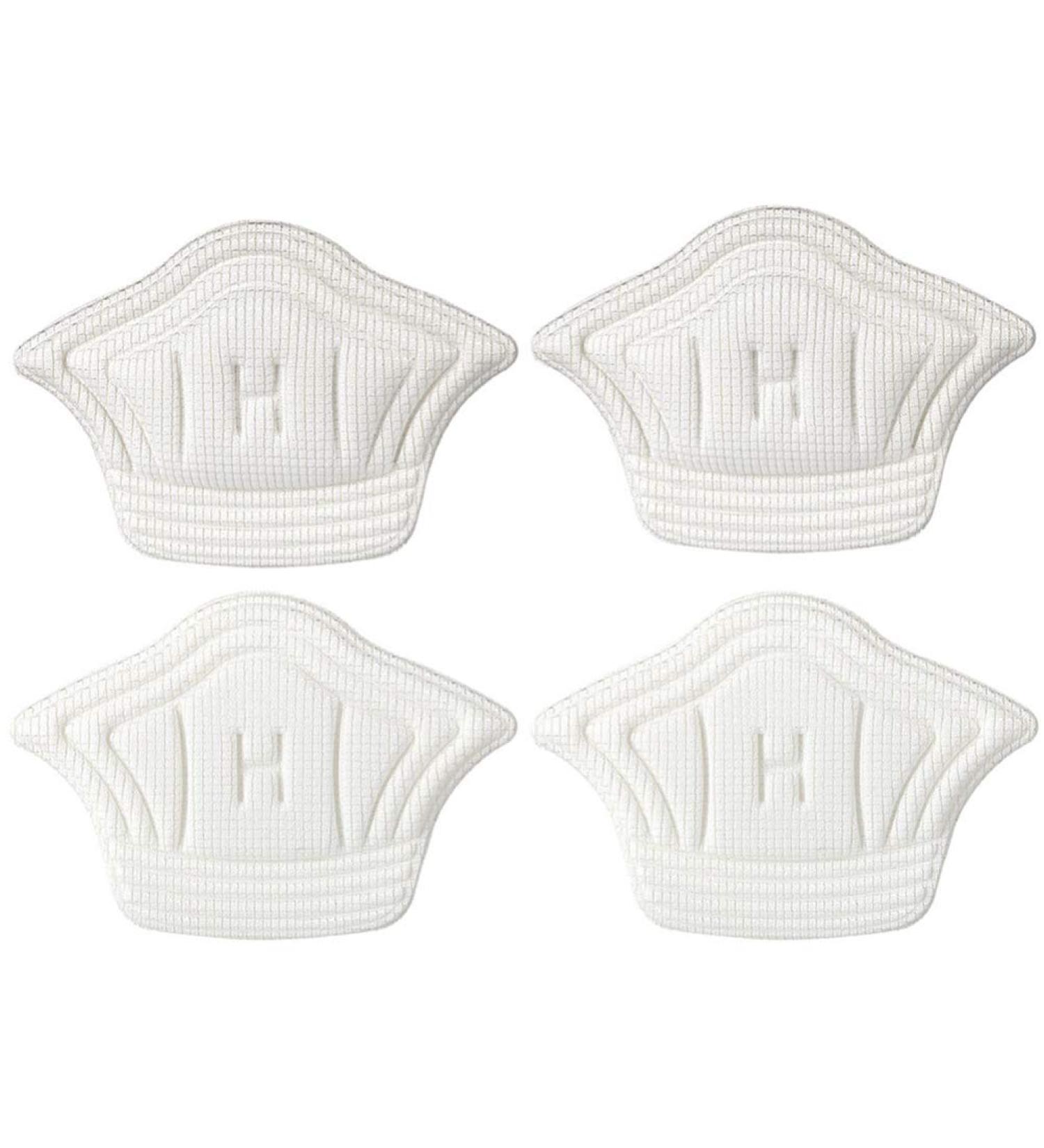 PRETYZOOM Heel Slip Pads for Men - 2 Pairs Protective Insoles for Loose Shoes - Comfort & Support for Boys - Rear Heel Thicken Protection Stickers - Buy Online on GoSupps.com