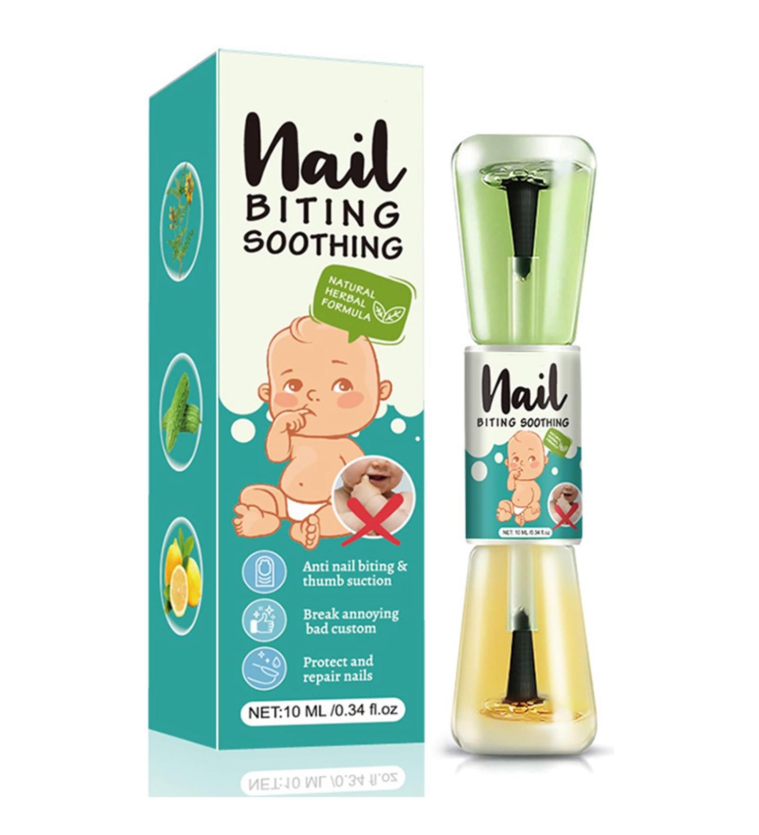 ASMAYSA Anti Nail Biting Polish-Stop Biting Nails-Nail Biting Prevention-Stop Nail Repair Clear Varnish-Discourages Nail Biting & Thumb Sucking For Children & Adults Safe Natural Plant Extract - Buy Online on GoSupps.com