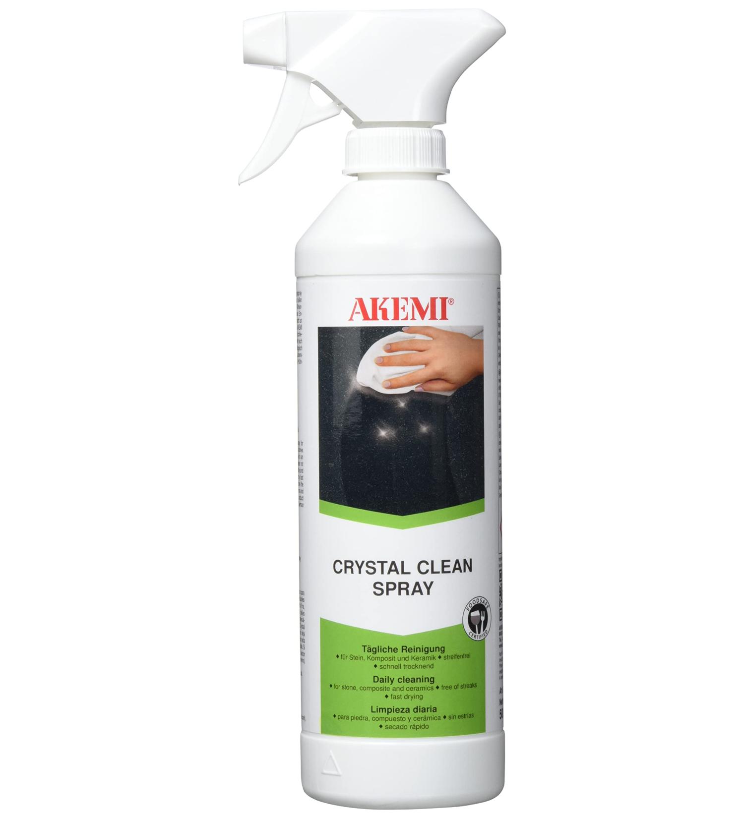 AKEMI Crystal Clean 500ml Spray - Ready to Use Cleaner | International Shipping - Buy Online on GoSupps.com