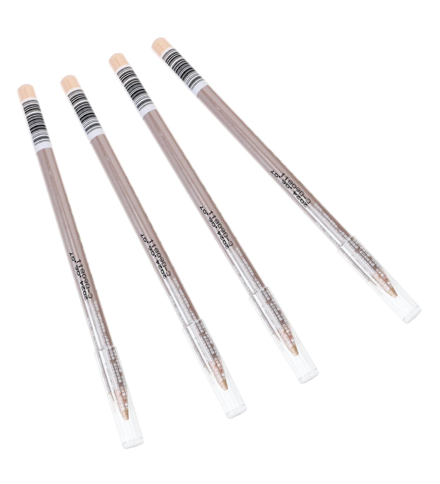 Mikinona 4pcs Concealer Pen Eraser Concealer Highlighter Stick Makeup Concealer for Face Eye Circle Wooden 1 g (Pack of 1) Assorted Color - Buy Online on GoSupps.com