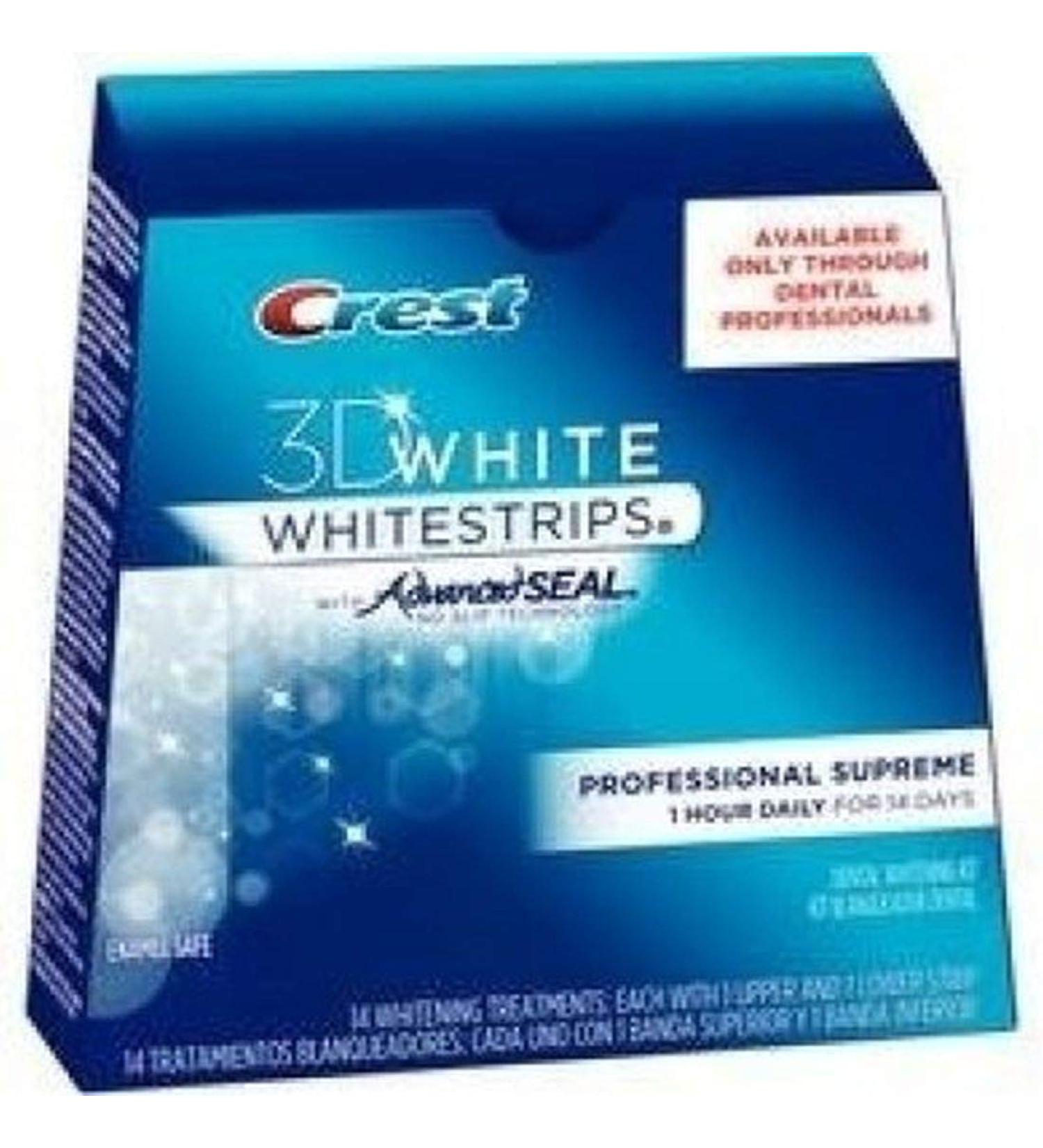 Crest White Strips Advance Seal Supreme