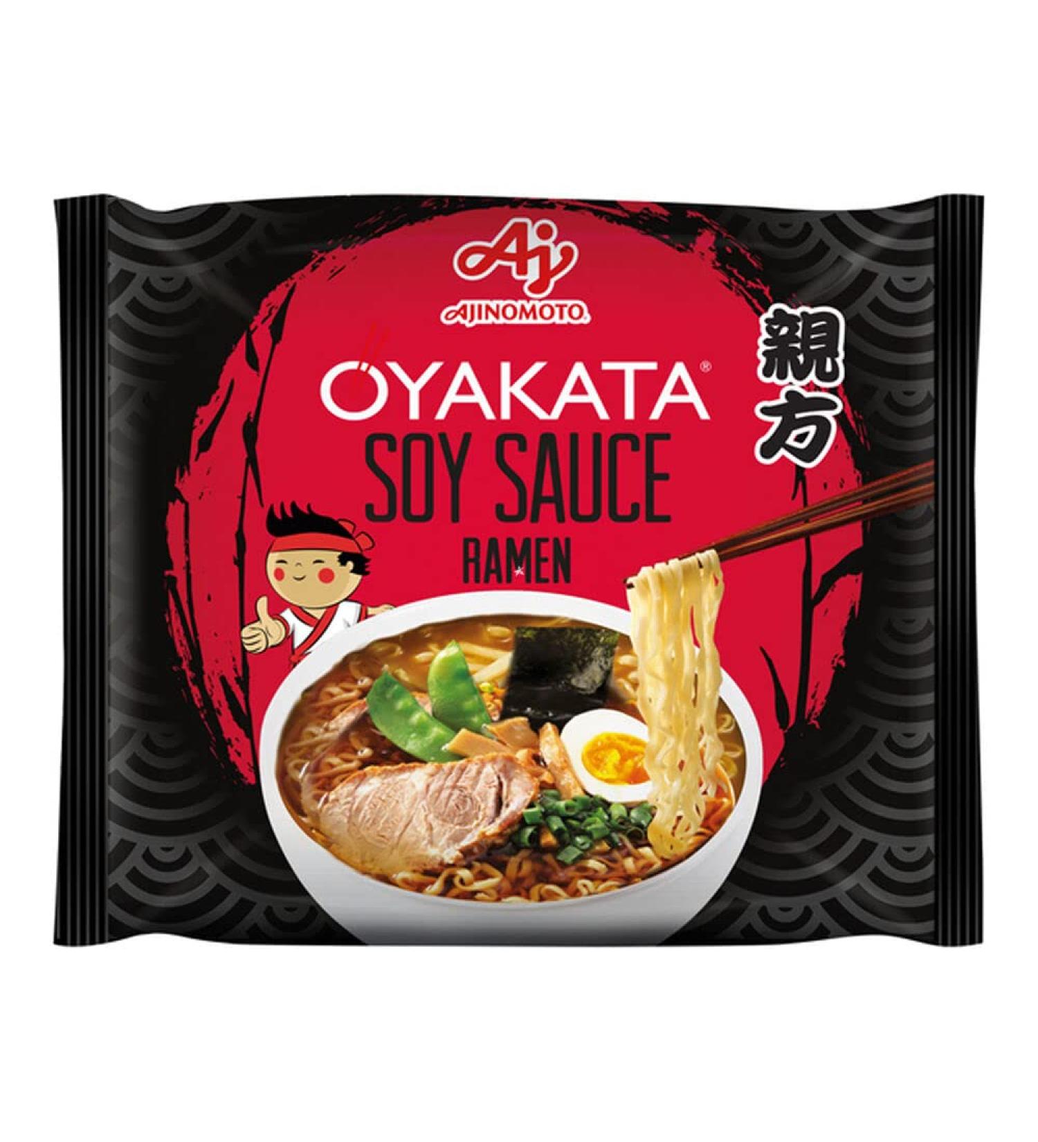 Ajinomoto OYAKATA Instant Ramen Noodle Shoyu Soy Sauce Flavour 83g (Pack of 4) - Buy Online on GoSupps.com