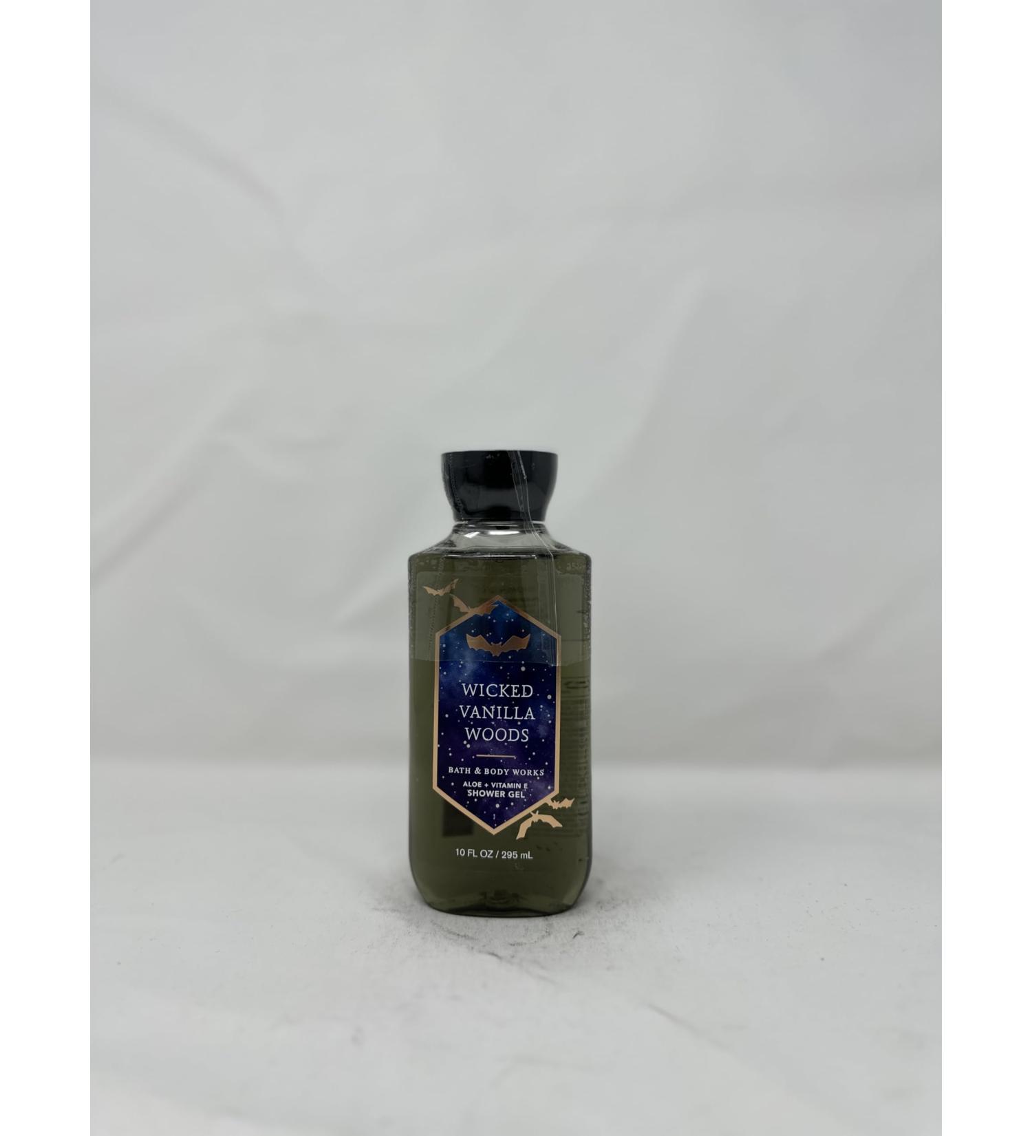 Wicked Vanilla Woods Aloe + Vitamin E Shower Gel 10 Fl Oz/ 295 mL