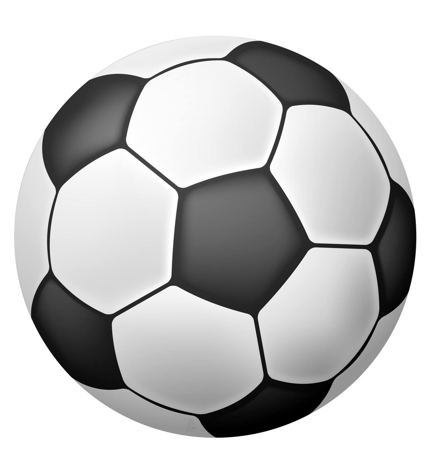 J & M Deco Football Tortenlleiter - Birthday Cake Decoration - 20 cm Fondant Cake Topper - Perfect for Football Themed Celebrations - Buy Online on GoSupps.com