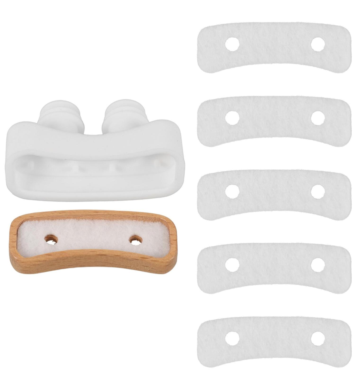 NOLITOY Essenial Oil Blank Nasal Inhale-r Tubes Empty Personal Nasal Aromatherapys Inhale-r Tubes with 5 Cotton Pads - Buy Online on GoSupps.com