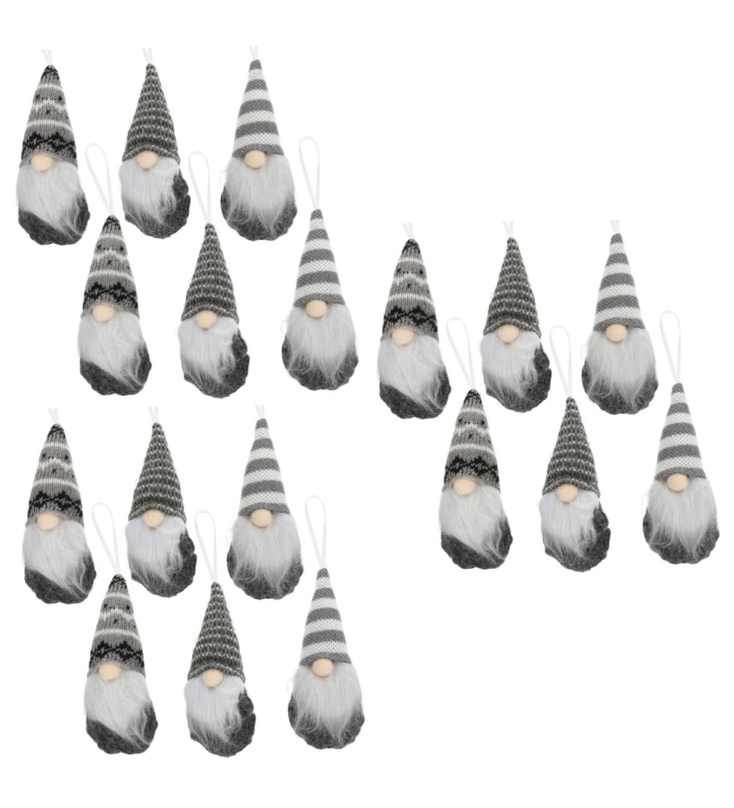 Abaodam 18 Pcs Christmas Doll Christmas-Tree Hanging Christmas Plush Gnome Xmas Gnome Doll Hang up Manual - Buy Online on GoSupps.com