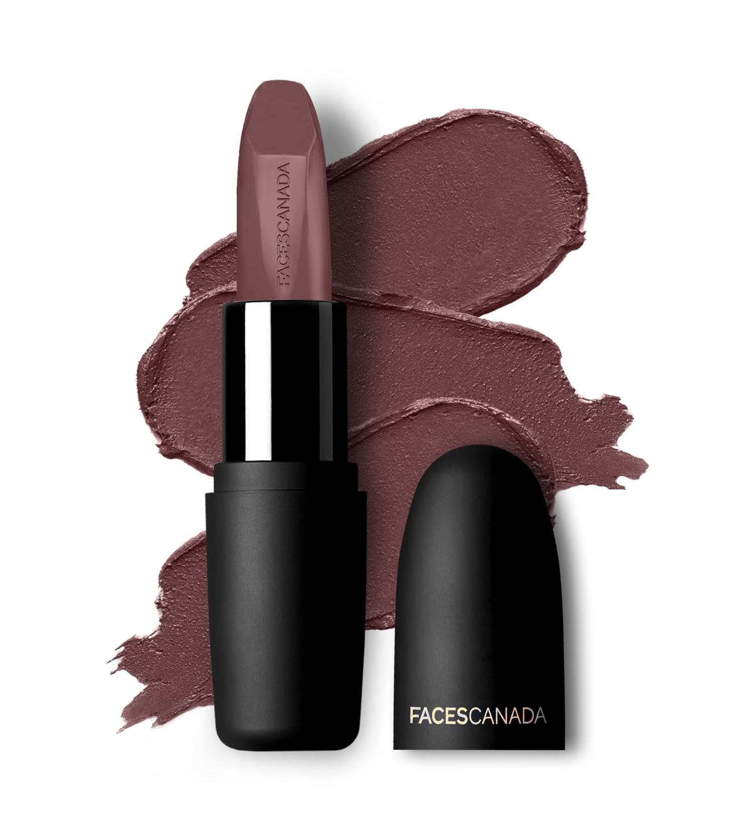 Weightless Matte Finish Lipstick - Subtle Mauve 10 (4gm) | International Shipping Available - Buy Online on GoSupps.com