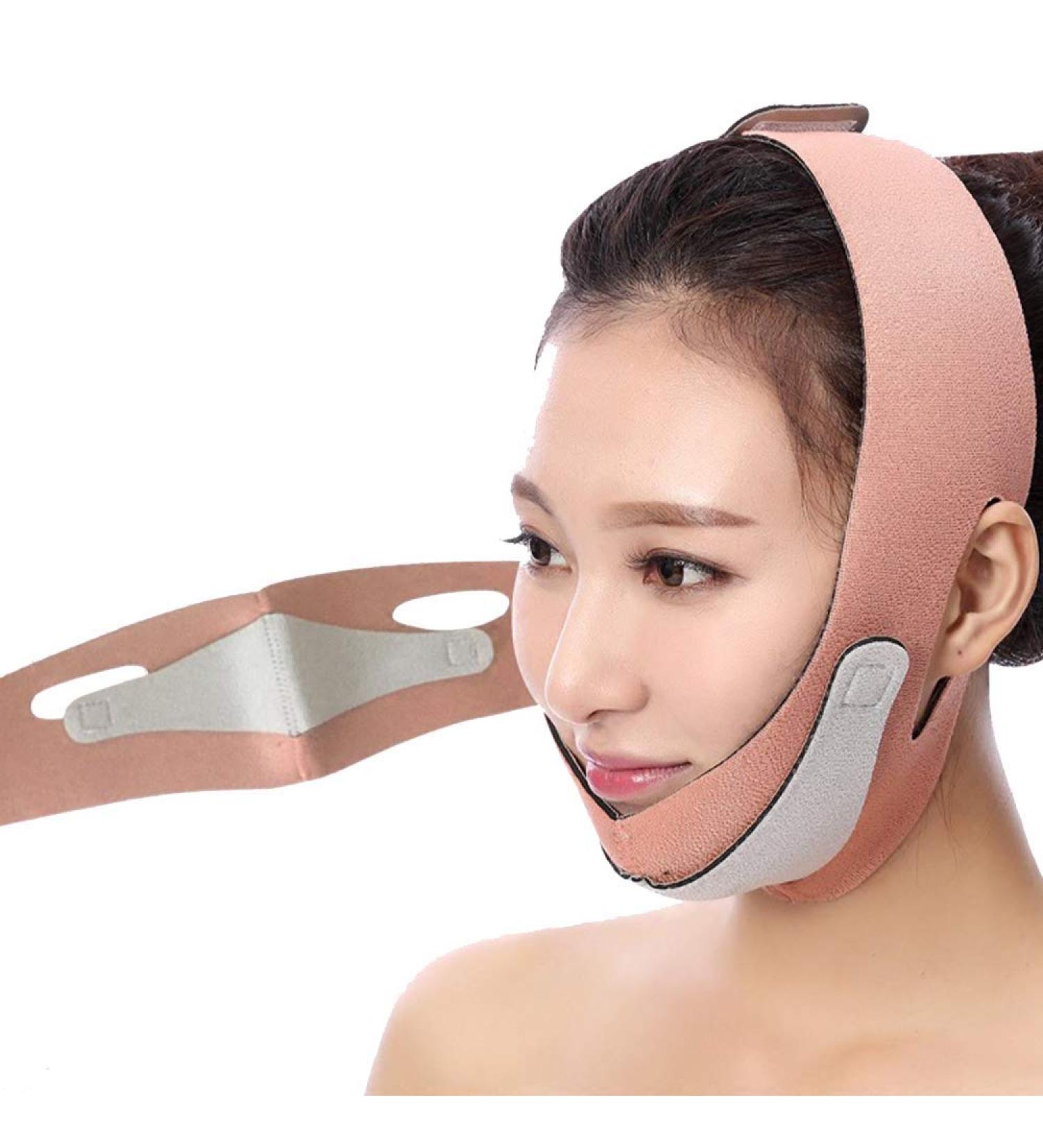 Face Slimming & Lifting for Women | V Face Line Belt & Anti-Fold Strap - Ultra-Thin Chin Lift Band - Buy Online on GoSupps.com