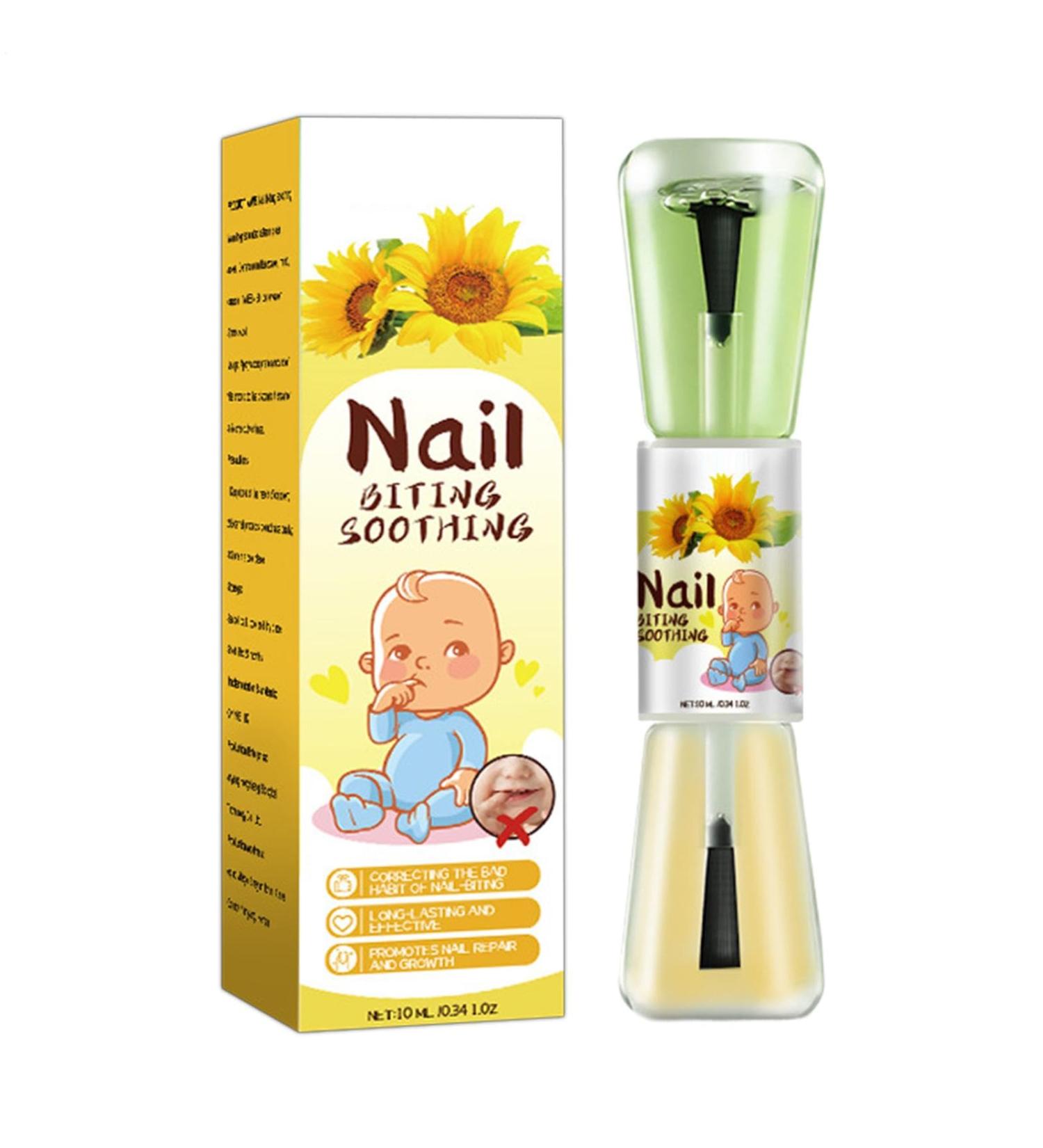  Xinhuju Anti-bite nail polish 10ml Anti-bite nail polish bitter taste | Anti-bite paint Day and night use corrects bad habits toy liquid - Buy Online on GoSupps.com