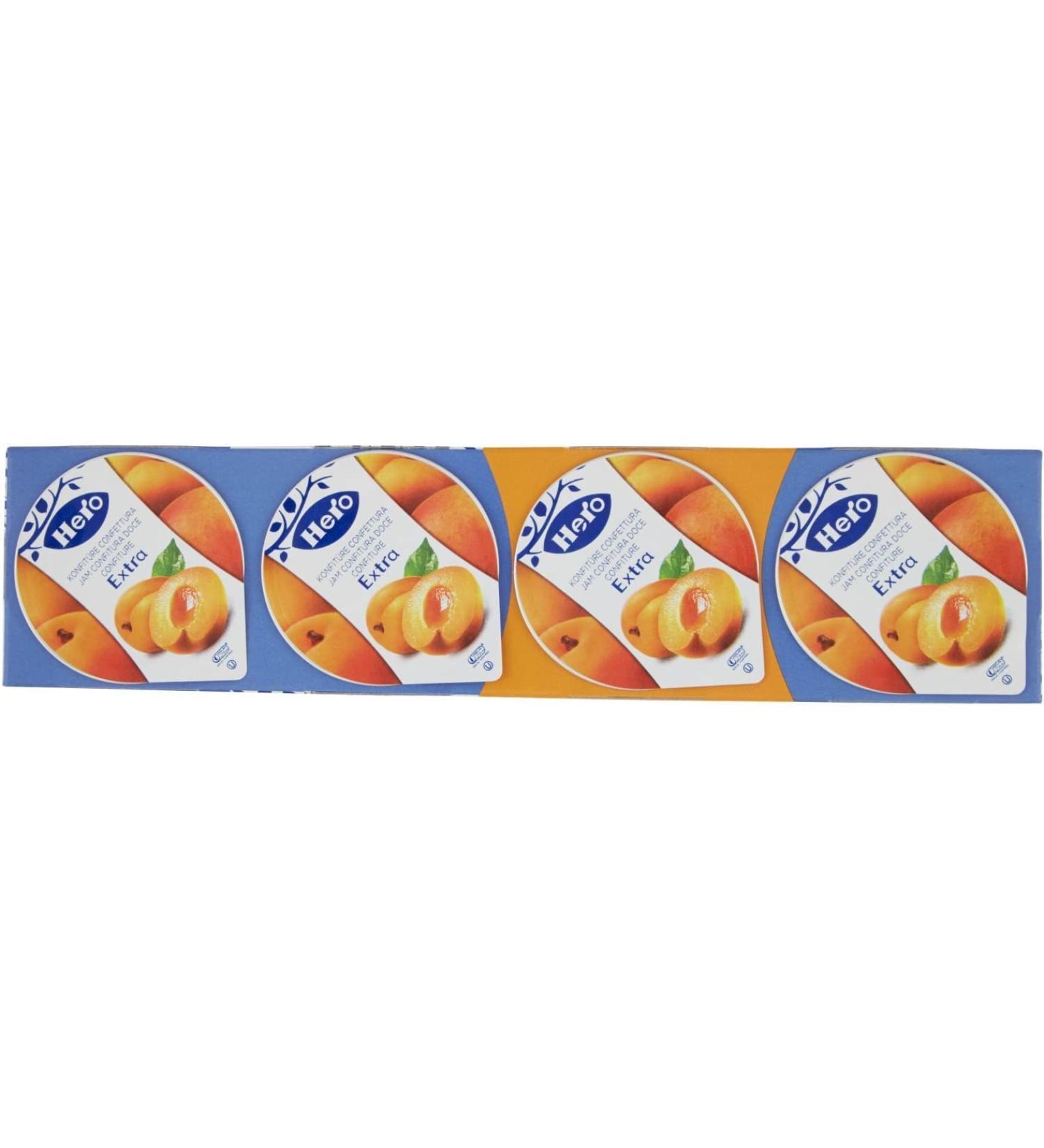 Italian Gourmet E.R. Hero Albicocca Italian Apricot Spread (4 x 25 g) - Buy Online on GoSupps.com