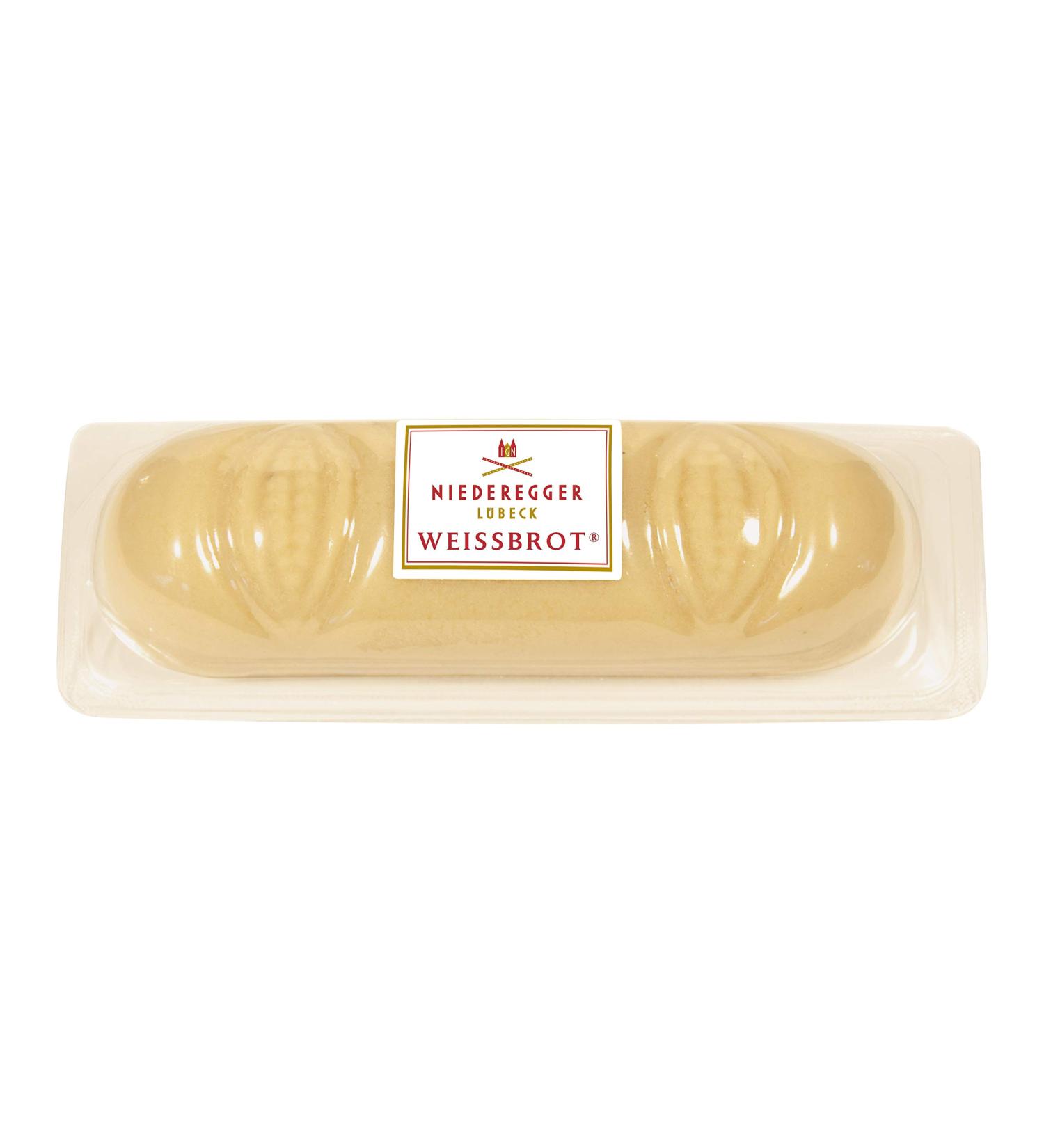 Niederegger Marzipan White Bread pack of 4 (4x 125 g) 125 g (pack of 4)