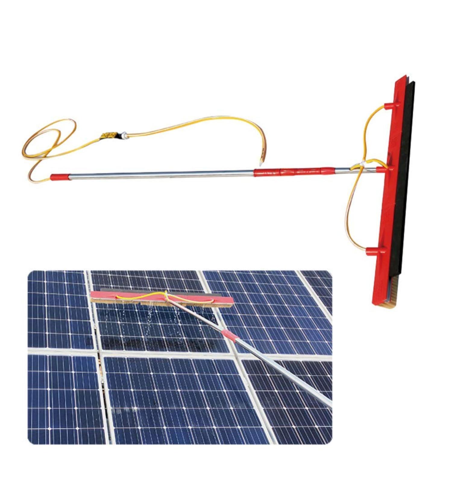 7M/5.9M Water Fed Telescopic Brush Window Cleaning Pole Photovoltaic Panel Cleaning Tool Caravan Washing Truck Campers and Buses 9M Pole 105Cm Brush Head - Buy Online on GoSupps.com