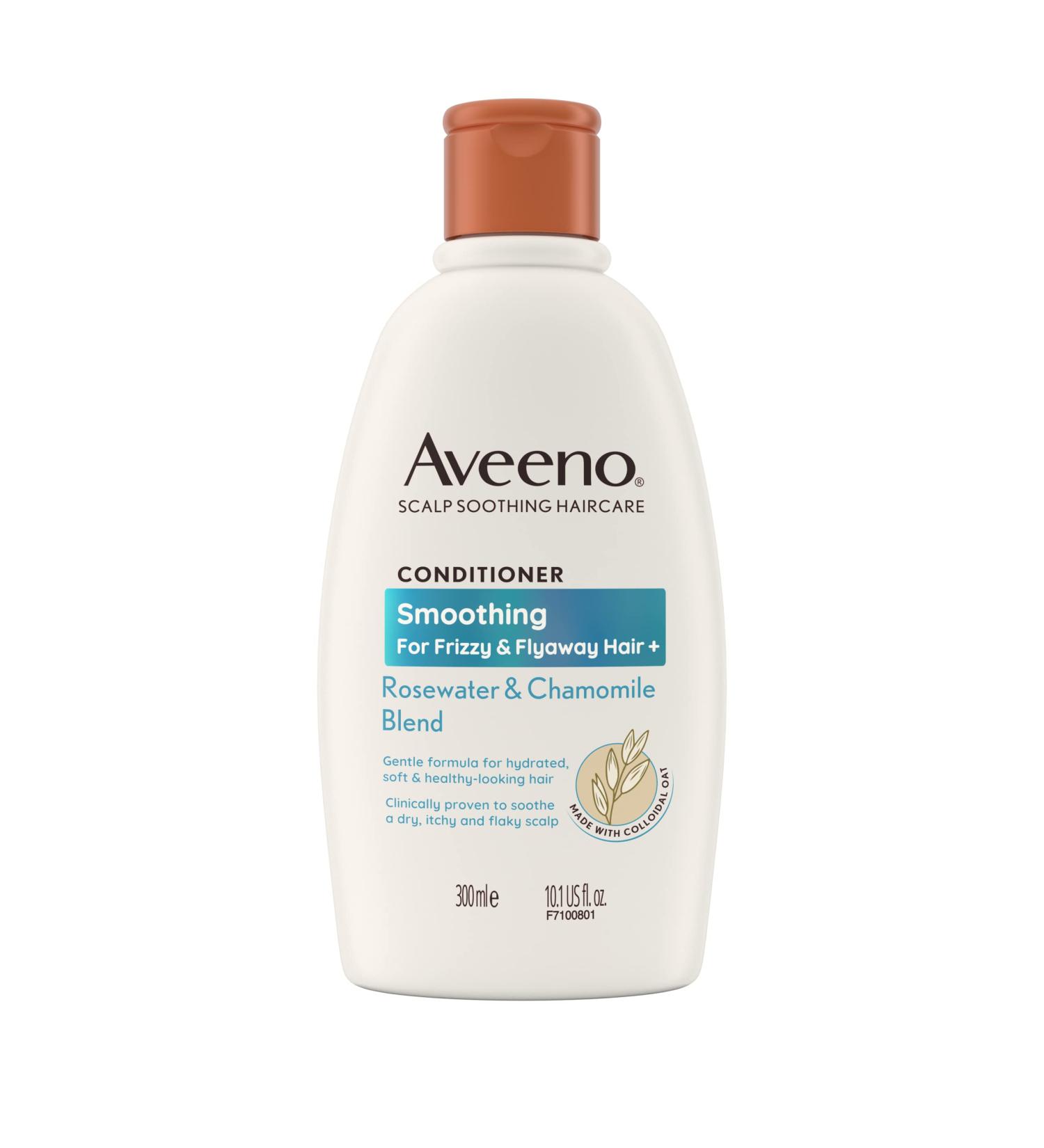 Aveeno Rosewater & Chamomile Scalp Soothing Conditioner for Frizzy Hair 300ml - Pack of 1 - Buy Online on GoSupps.com