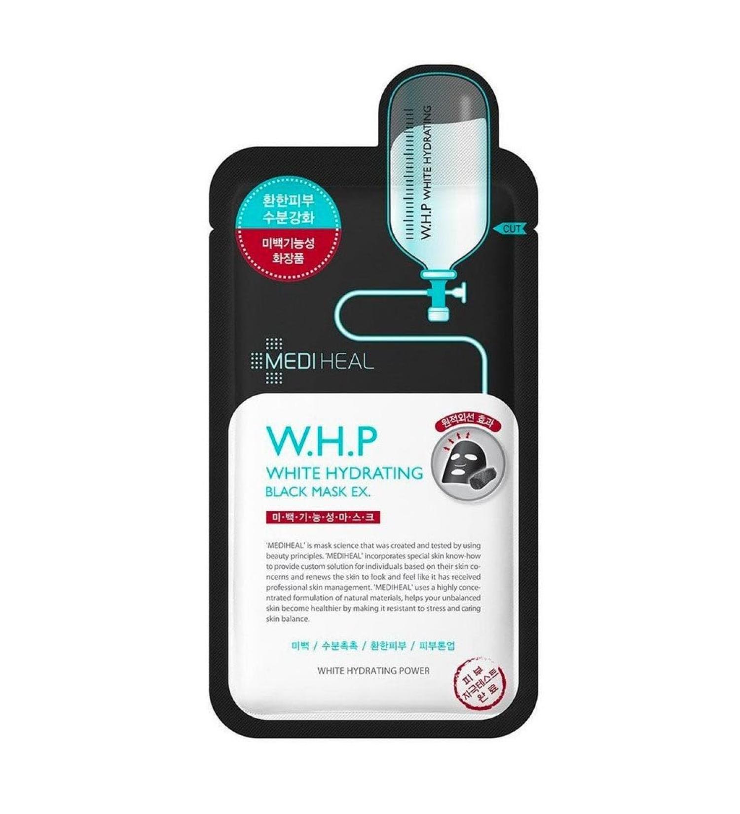 Buy W.H.P White Hydrating Black Mask - Intense Moisture for All Skin Types | International Shipping Available - Buy Online on GoSupps.com