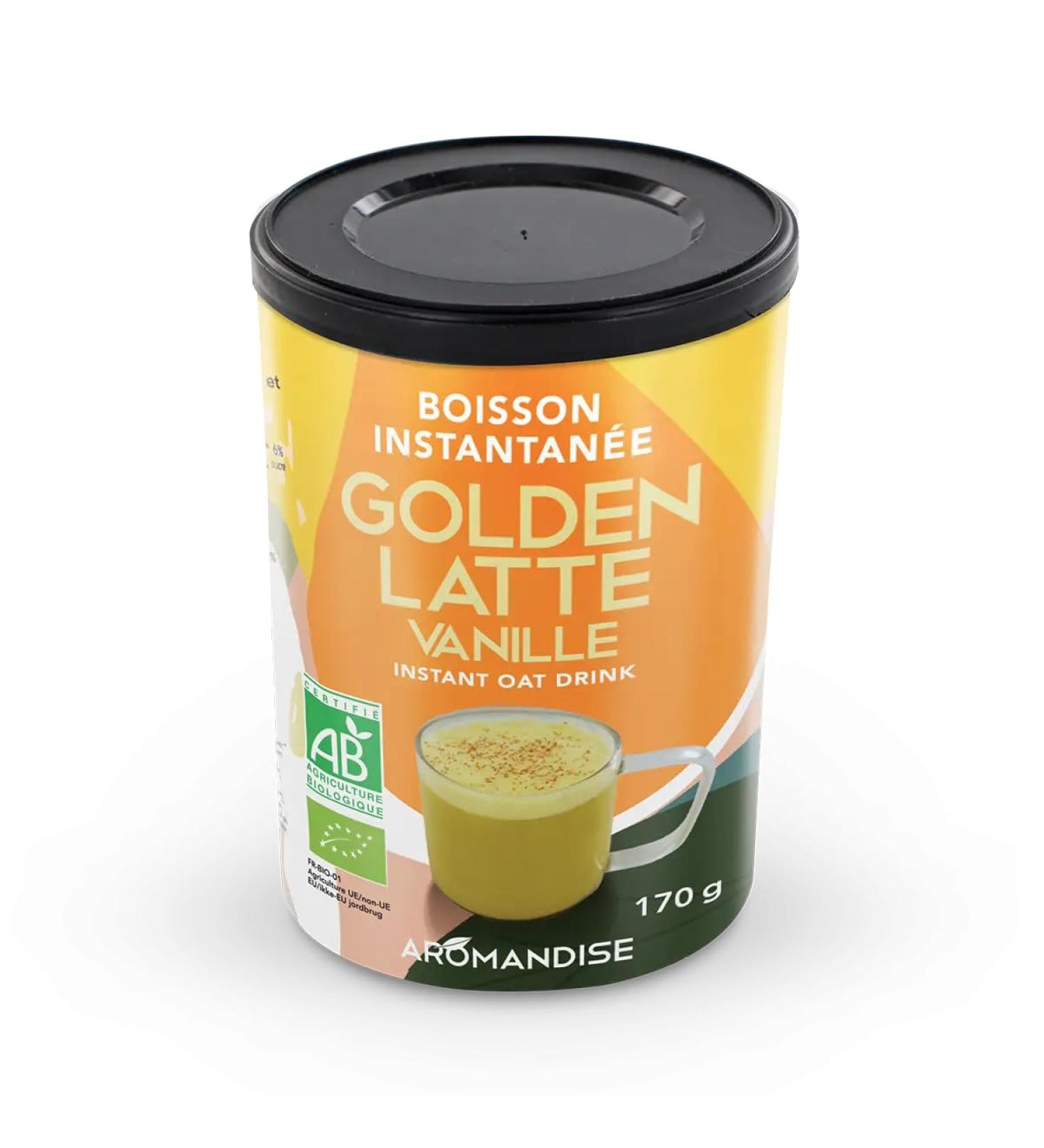 Boisson instantan e - Golden Latt Vanille bio