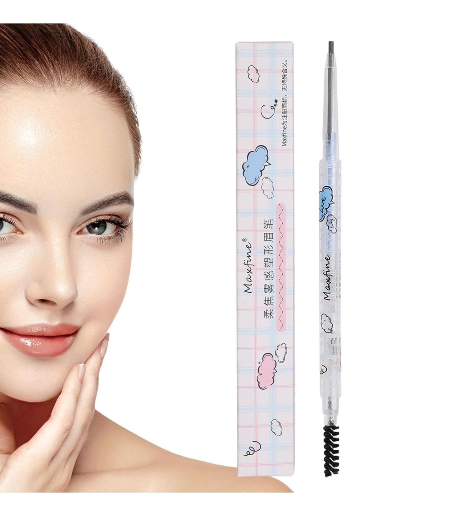 Eyebrow Pencil Waterproof Eyebrow Makeup - High Saturation Waterproof Eyebrow Pencil with Double Head Design Precision Eyebrow Pencil for Commute Frifer 04 Smoke Gray - Buy Online on GoSupps.com