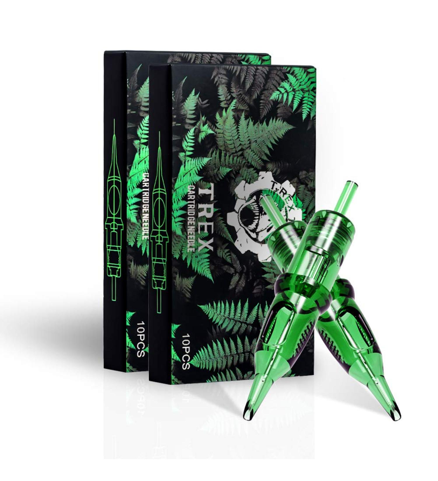 Ambition TREX Cartridges #08 Bugpin 9RL Disposable Tattoo Needles - 20Pcs - Buy Online on GoSupps.com