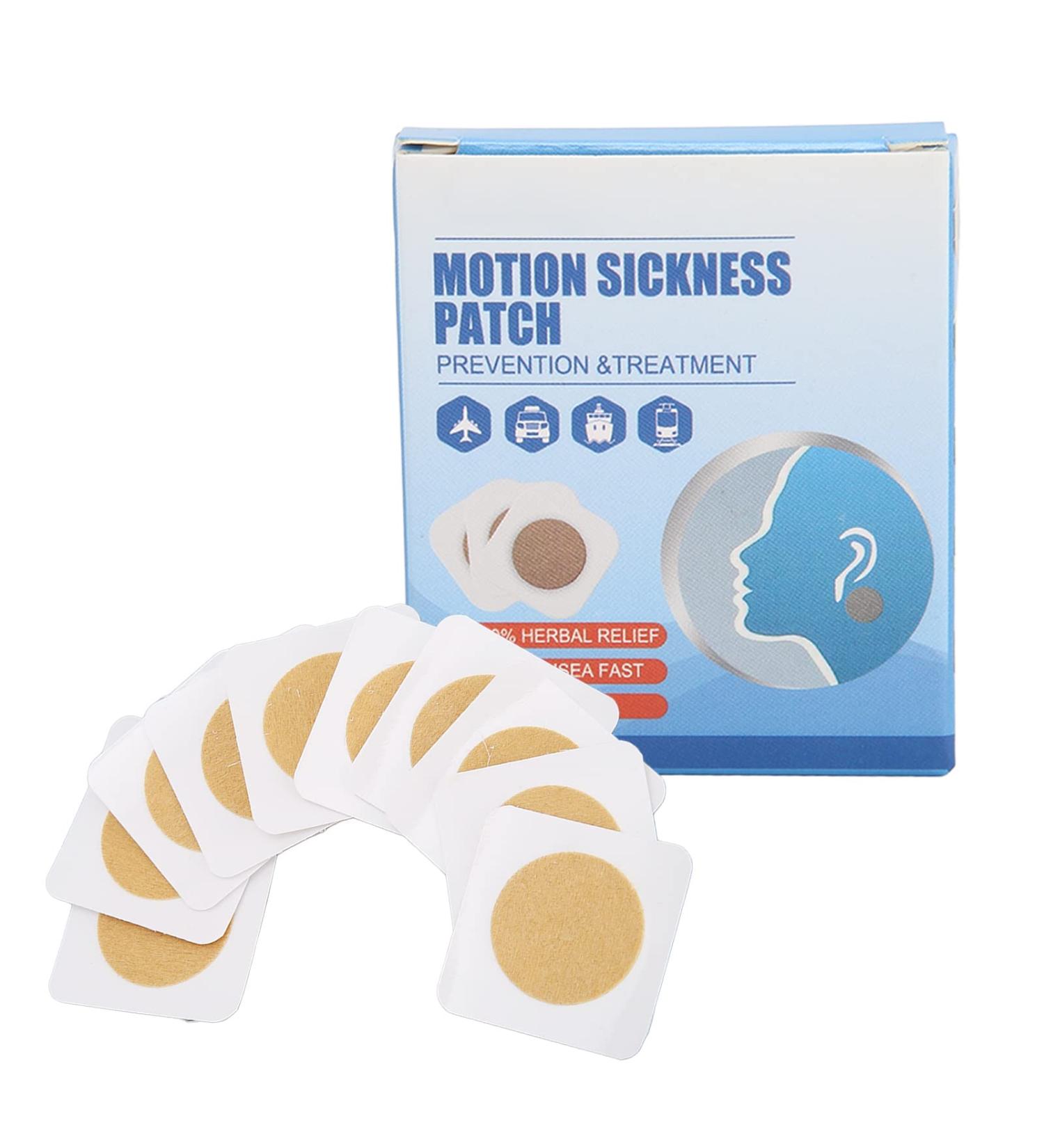 10 x Portable Akapphene Patches - Anti-Nausea & Dizziness Relief for Adults & Children - Perfect for Travel & Boat Use - Buy Online on GoSupps.com