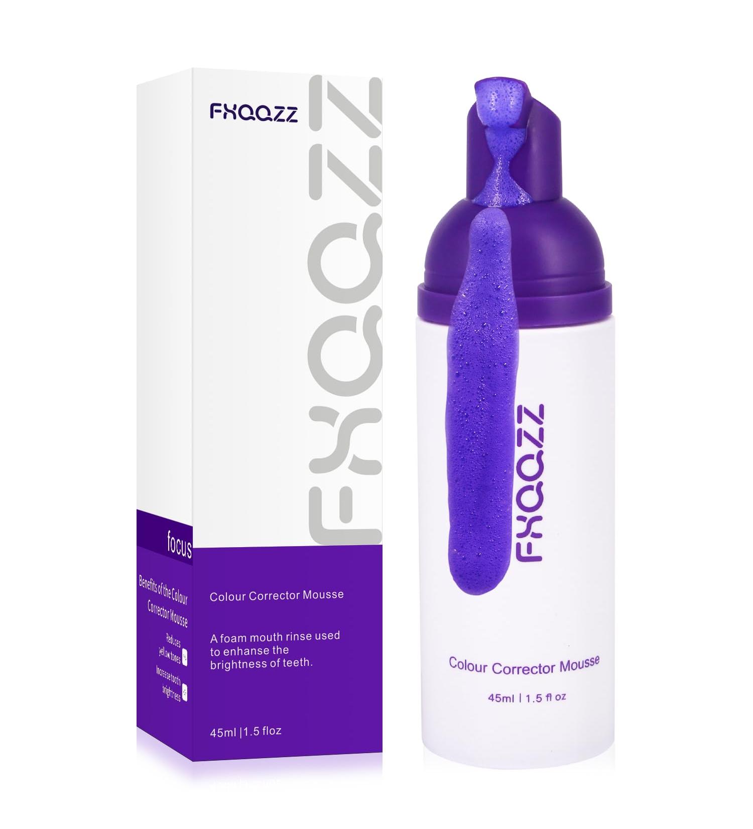 Purple Teeth Whitening Foam | Fast & Effective International Shipping - Brighten Your Smile Today - Buy Online on GoSupps.com