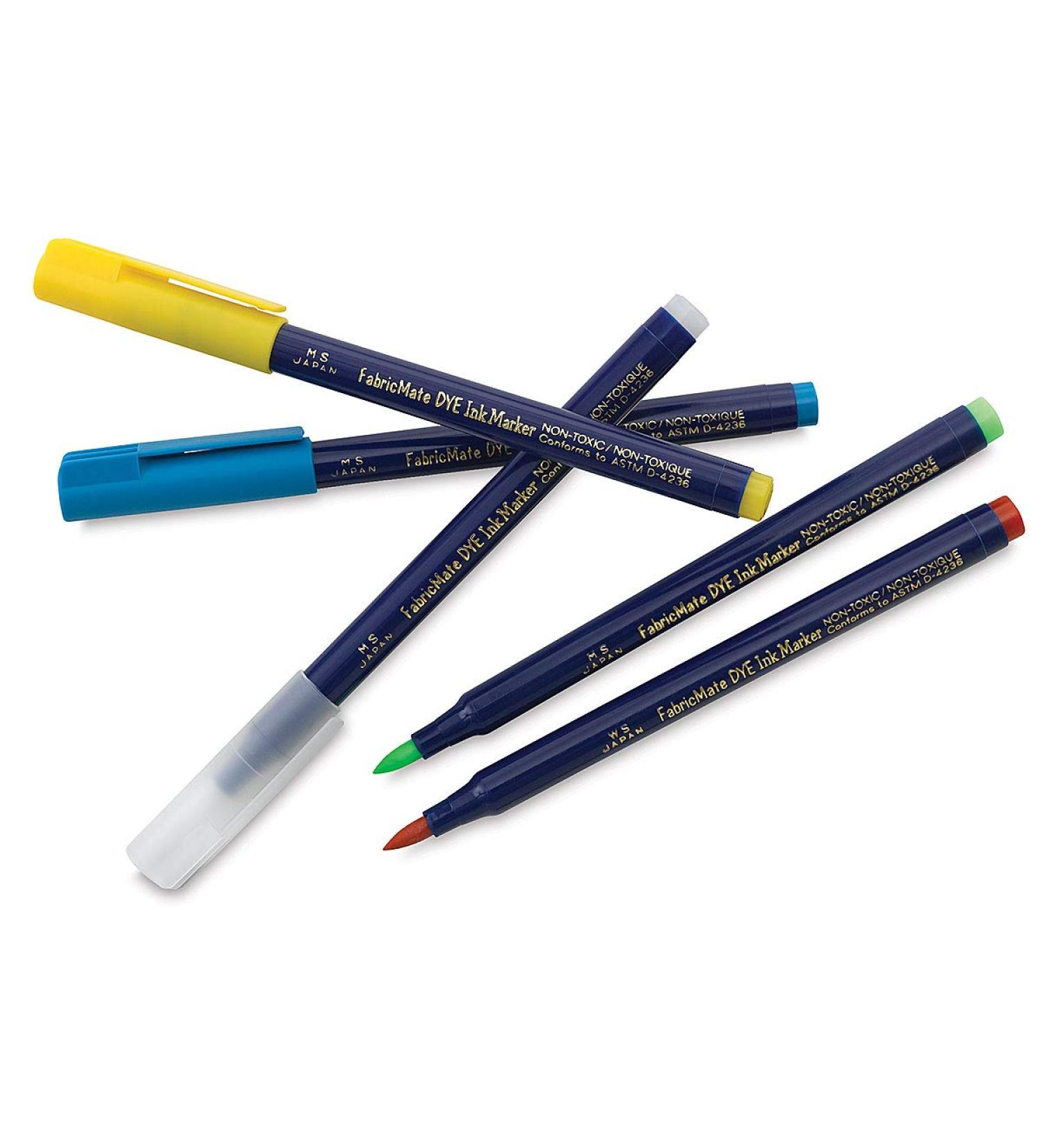FabricMate Chisel Tip Fabric Marker  Blue