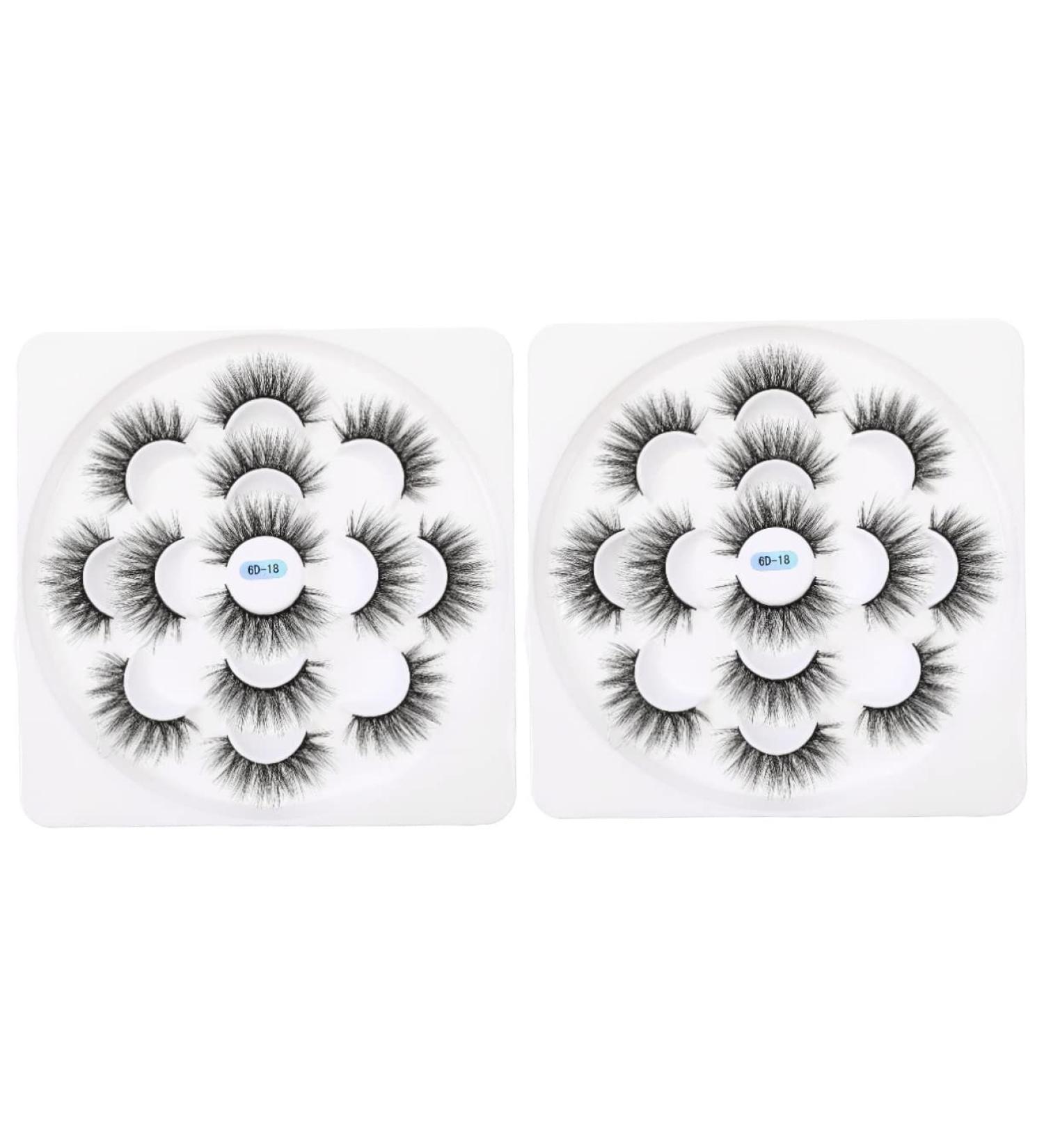 FRCOLOR 2 Boxes 6d False Eyelashes Fake Lashes Fake Eyelashes Cosmetics Eye Lashes 3d Volume Lashes Lash Extension Accessories Makeup Accessory Cosmetics Eyelashes Woman Makeup False Lash - Buy Online on GoSupps.com