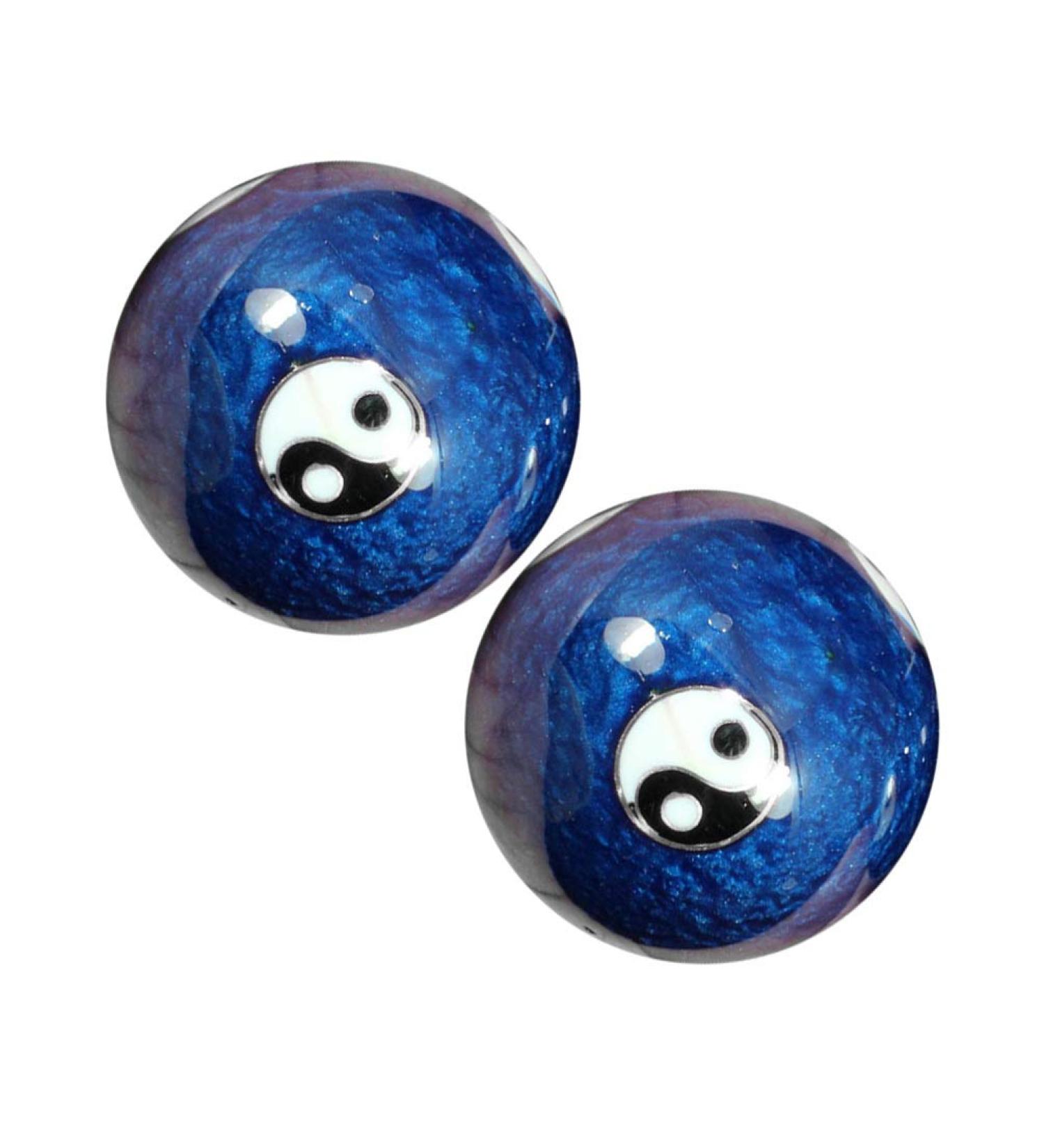 Exceart Health Massage Balls Set - Small Baoding Balls for Fitness & Wellness | Yin Yang & Ginger Hand Balls for Hand Care - Buy Online on GoSupps.com