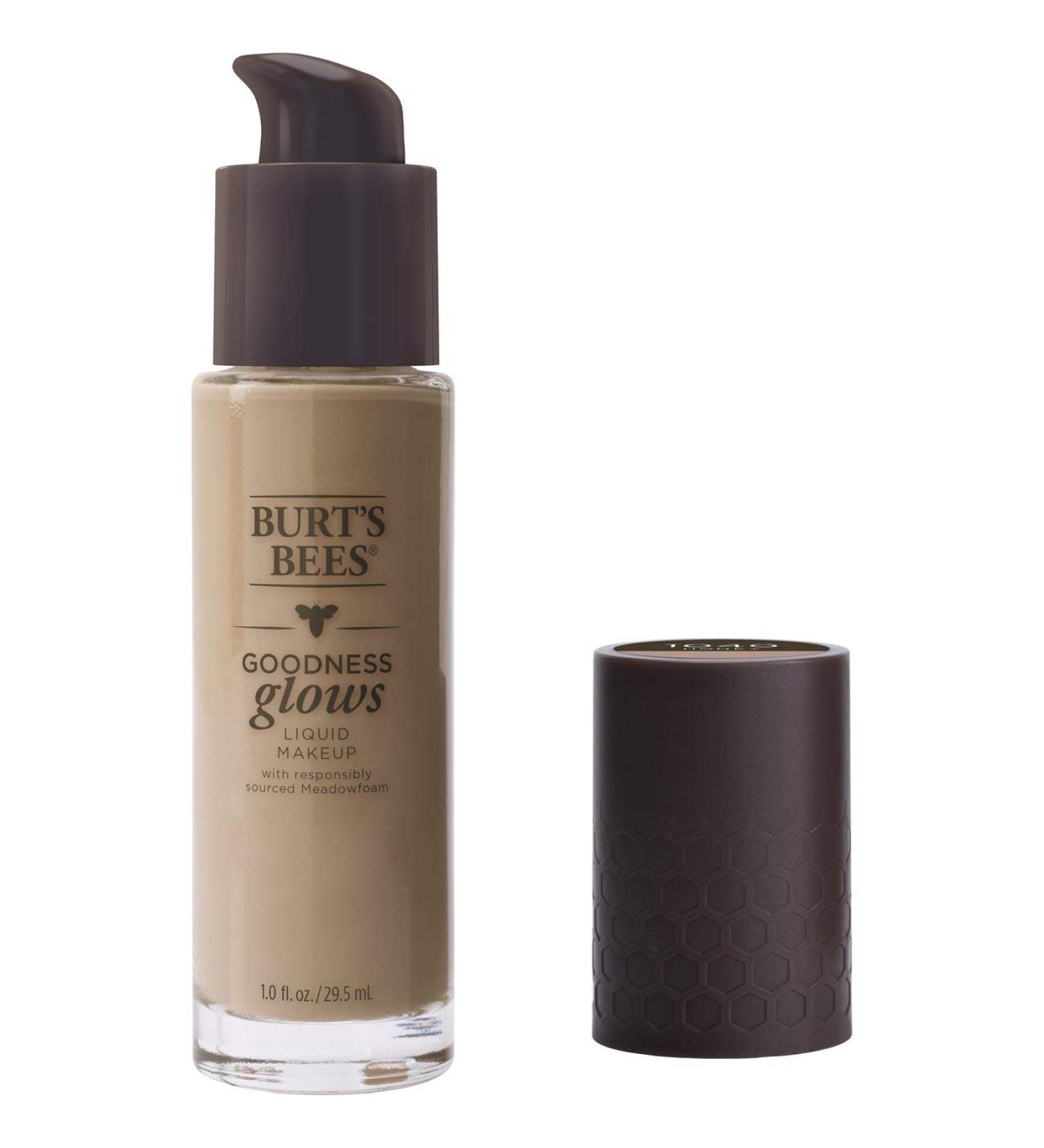 Burt's Bees Goodness Glows Liquid Makeup Honey 1.0 Fl Oz - Natural Coverage for Radiant Skin - Buy Online on GoSupps.com