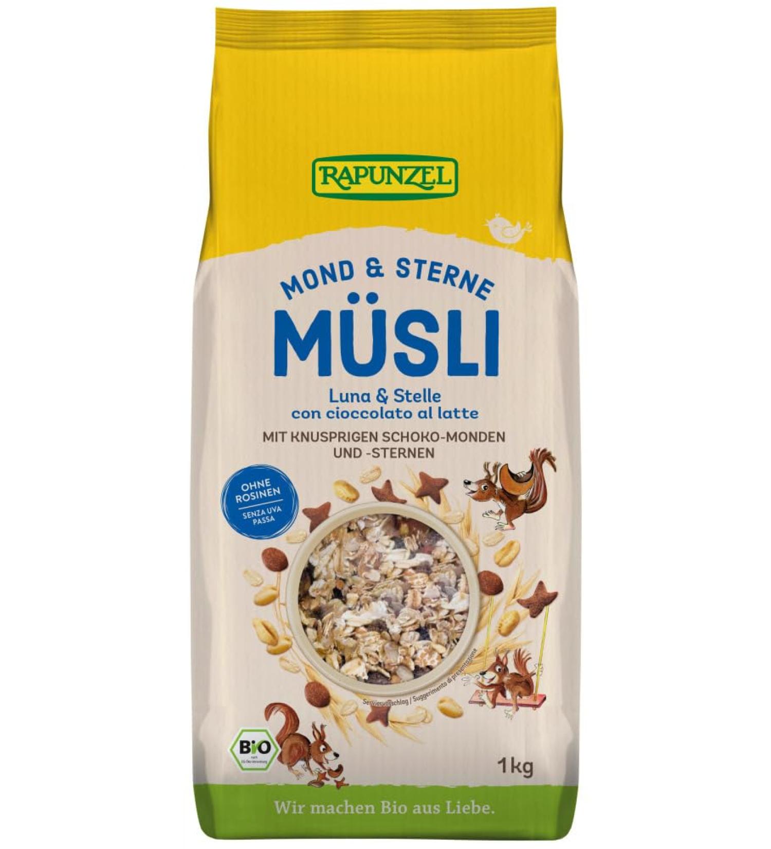 Rapunzel Moon and Stars Muesli 6 x 1 kg