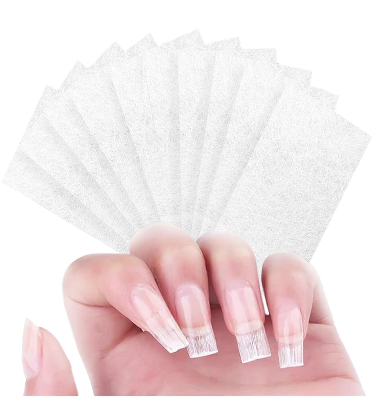 Zokjsw Silk Fiberglass Nail Extensions Kit - 50 Pieces for Fingernail Repair & Manicure | Premium Nail Extension Gel - Buy Online on GoSupps.com