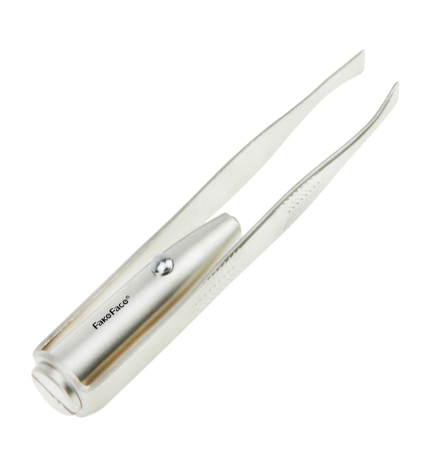 Premium Stainless Steel Eyebrow Tweezers for Hair Plucking | Precision Epilator & Cilia Tweezers for Women - Shop Internationally - Buy Online on GoSupps.com