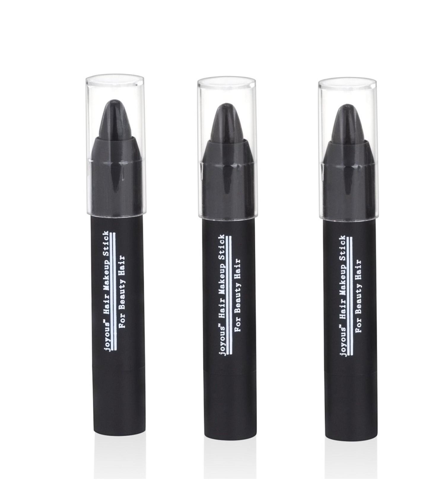 Professional Temporary Hair Chalk Pen - Non-toxic, No Mess Hair Dye - Black Color - 3 Packs/Set - Buy Online on GoSupps.com