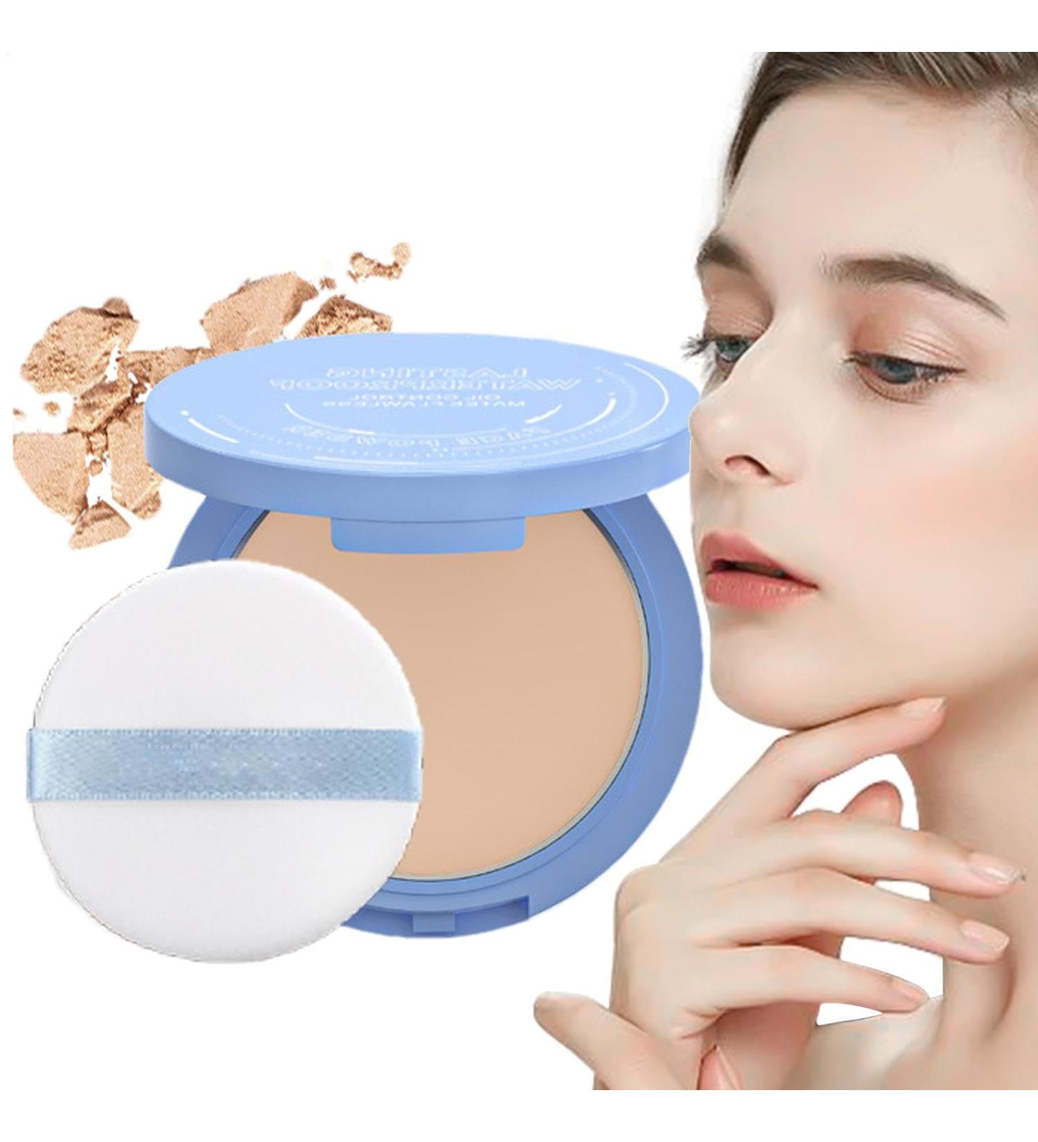  Generisch Long-lasting pressed powder pressed powder for dry skin pressed face powder with a natural finish pressed face powder for sensitive skin waterproof pressed powder 10g - Buy Online on GoSupps.com