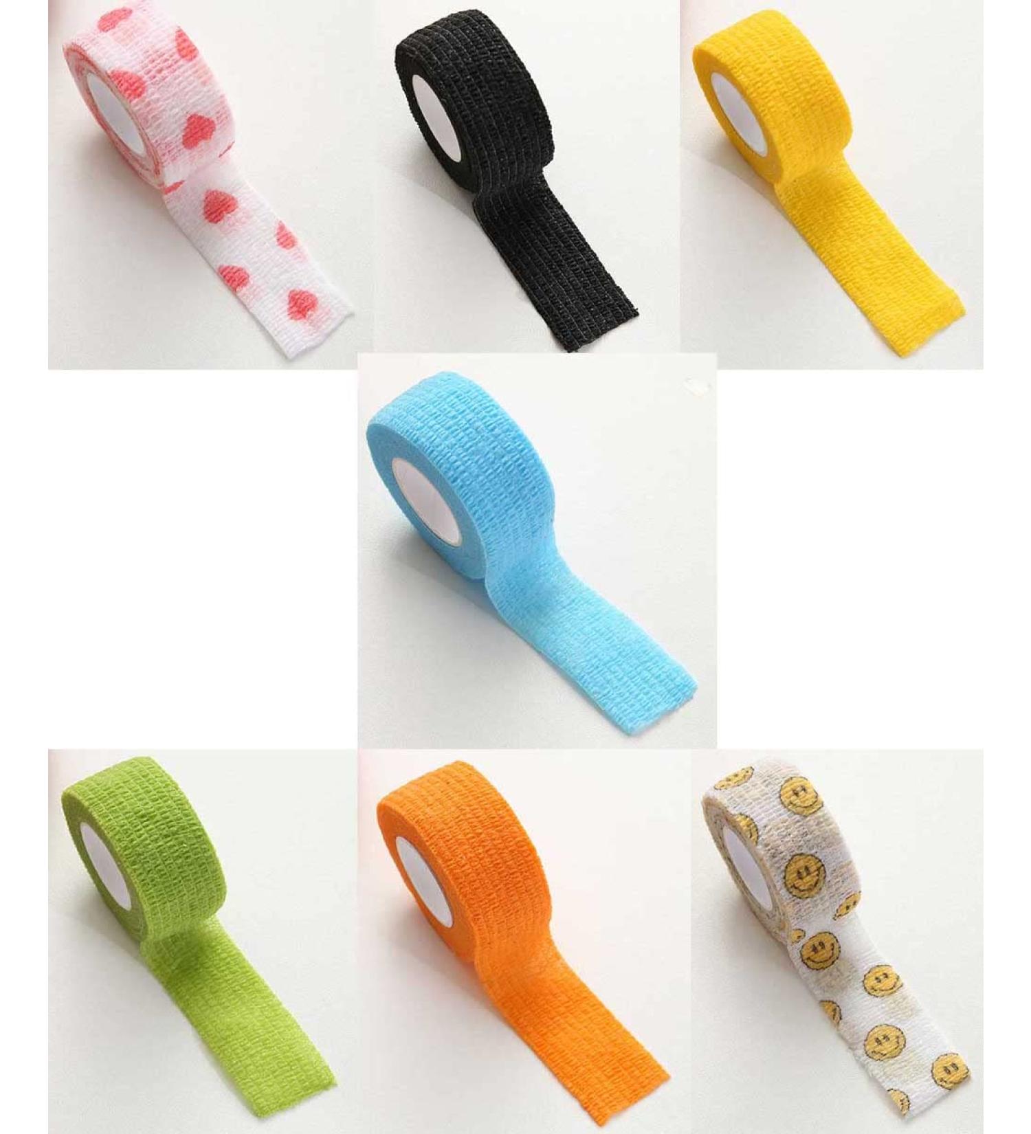 Self-Adhesive Finger Guard Nail Protector 7-Roll Bandage Set | Waterproof Elastic Tape for Sports | 2.5cm x 4.5m | Cohesive Stretch Wrap - Buy Online on GoSupps.com