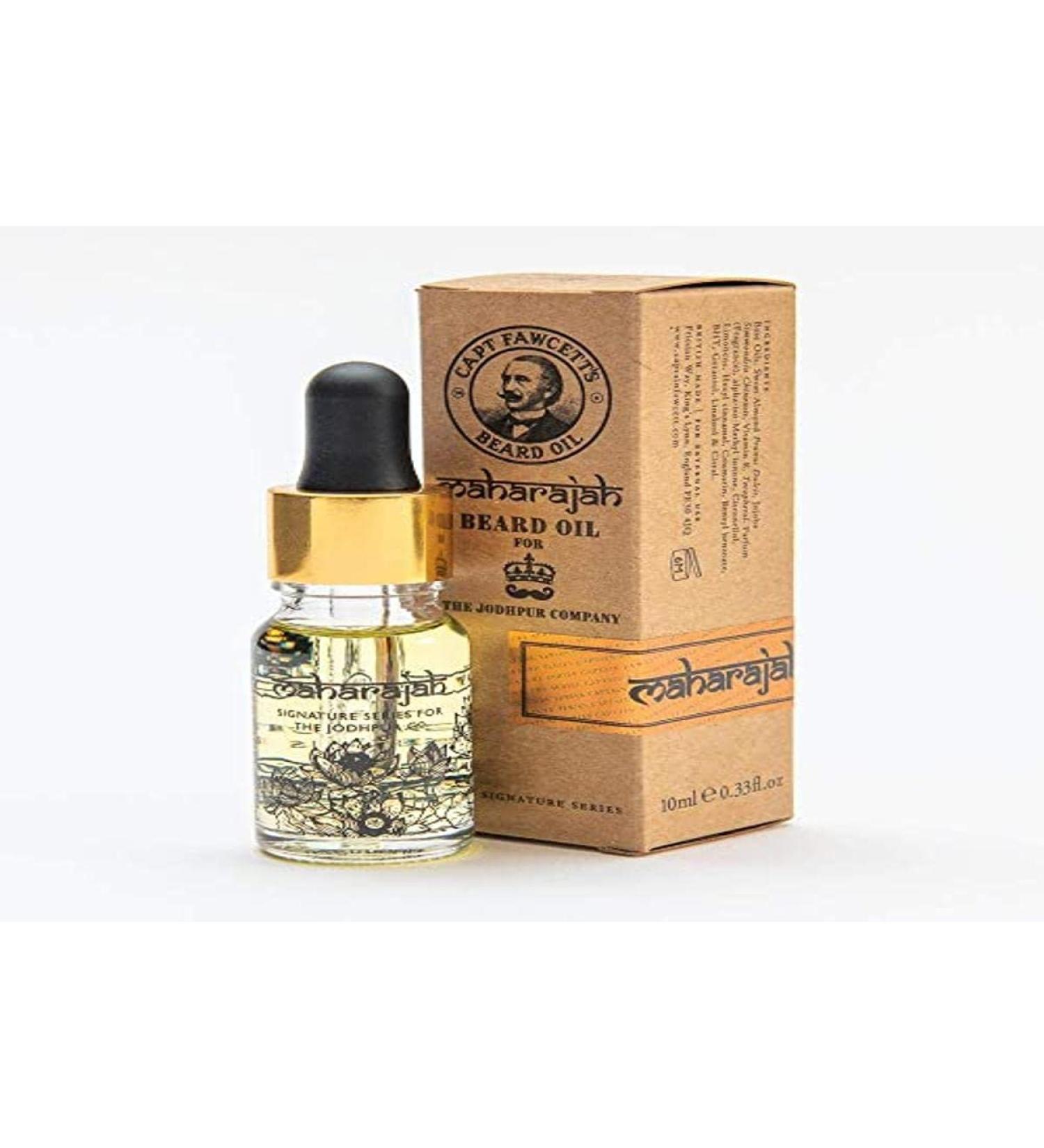CAPTAIN FAWCETT Maharajah Beard Oil 10 ml (Pack of 1) Citrus 10 ml (Pack of 1)