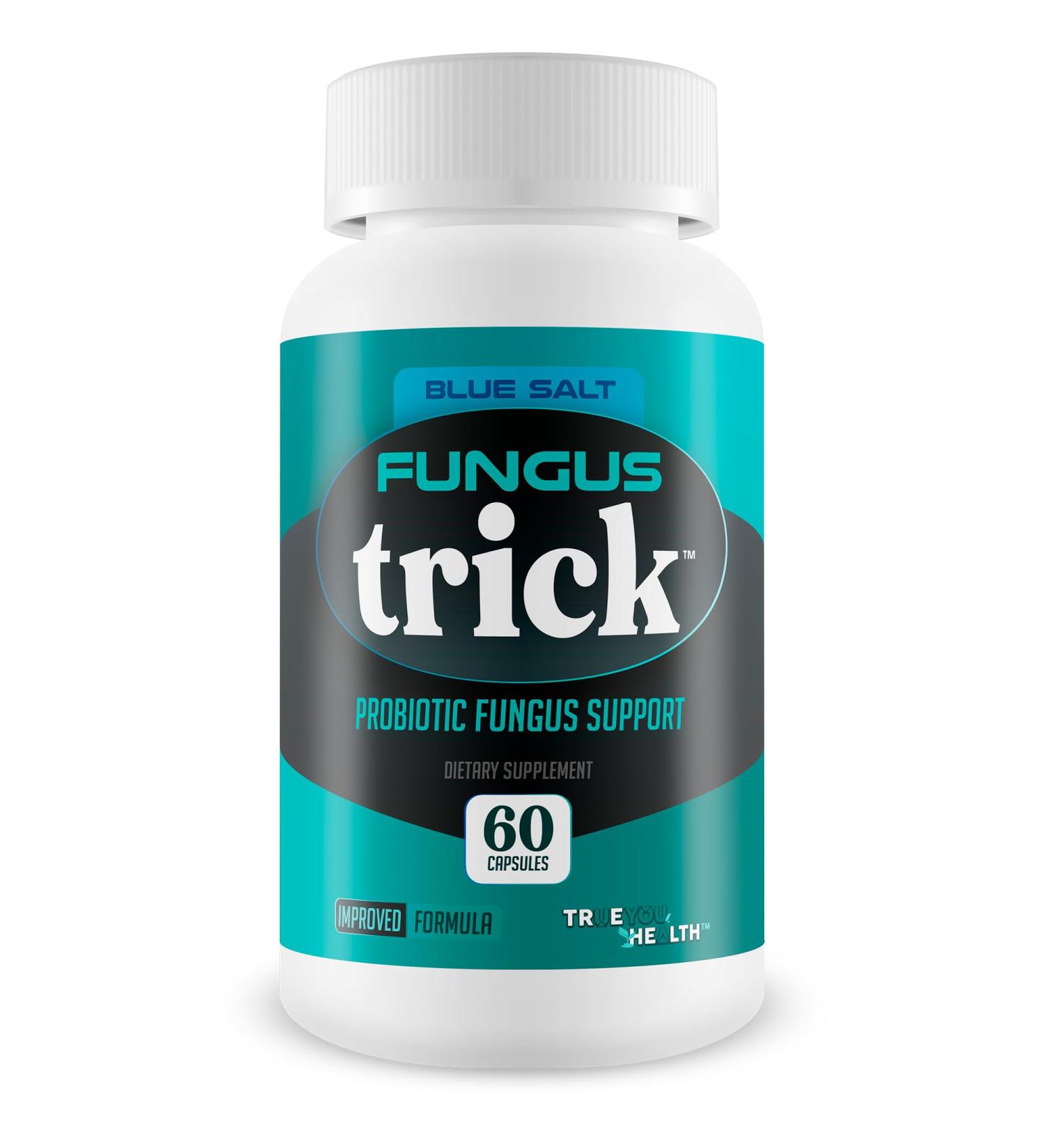 Fungus Trick - Toenail Fungi Probiotic For Clear Nails - Our Best Probiotic Nail Fungal Treatment - Fight Off Fungi From The Inside Out - Probiotics Immune Support - Myco Nuker Fungus Supplement - Buy Online on GoSupps.com